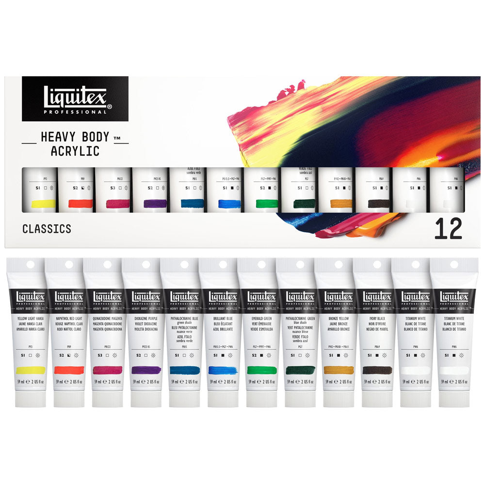Pintura Acrílica Liquitex Professional Heavy Body – Tubo Individual (59ml)