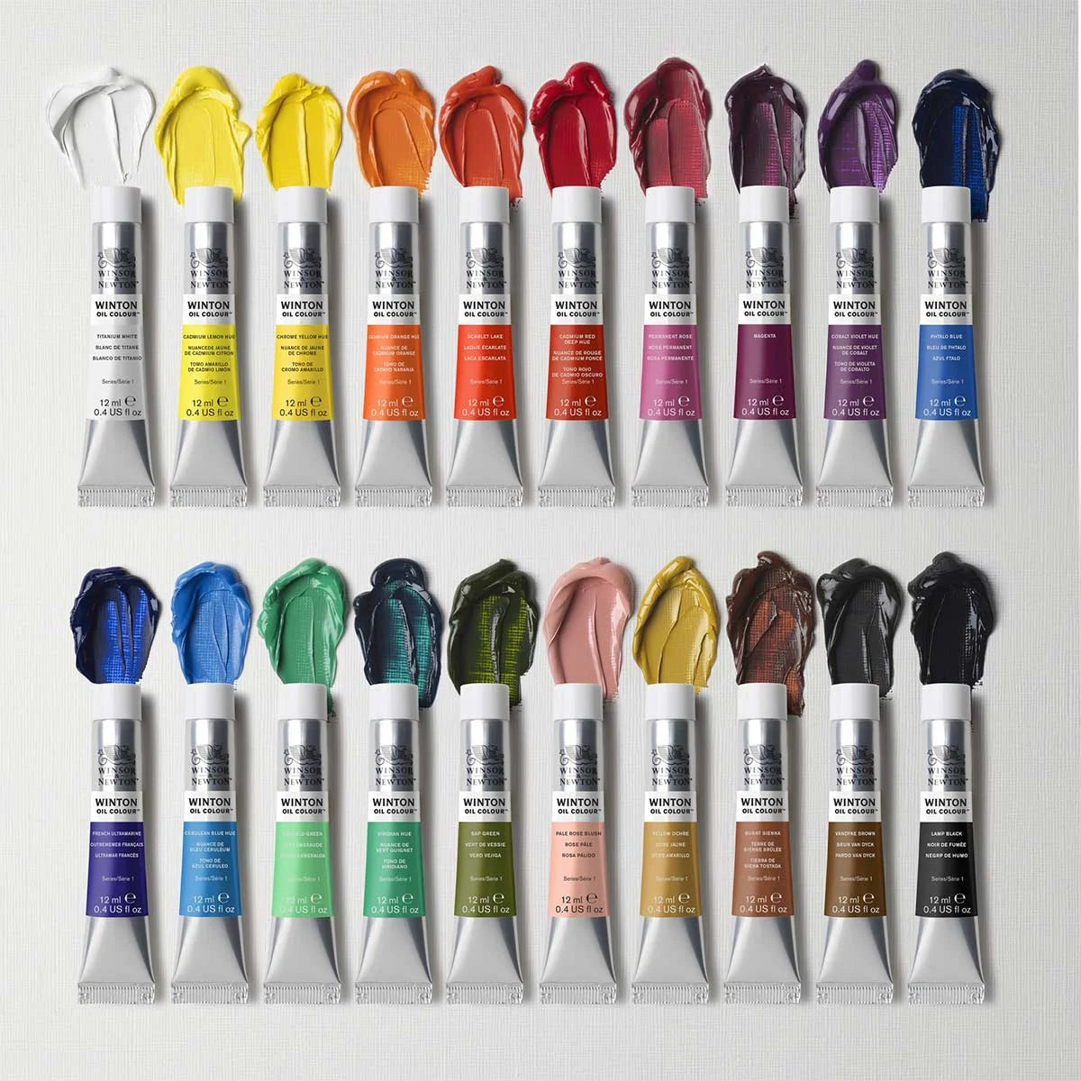 Óleo Winsor & Newton Winton – Tubo 12ml (Individual)