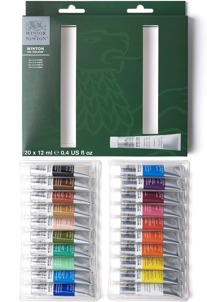 Óleo Winsor & Newton Winton – Tubo 12ml (Individual)