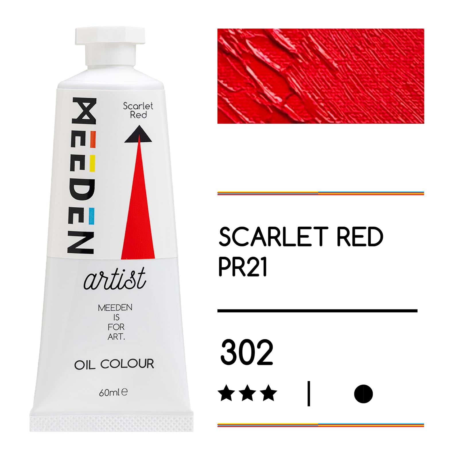 Pintura al Óleo MEEDEN Artist - Tubo 60ml (Colores Individuales)