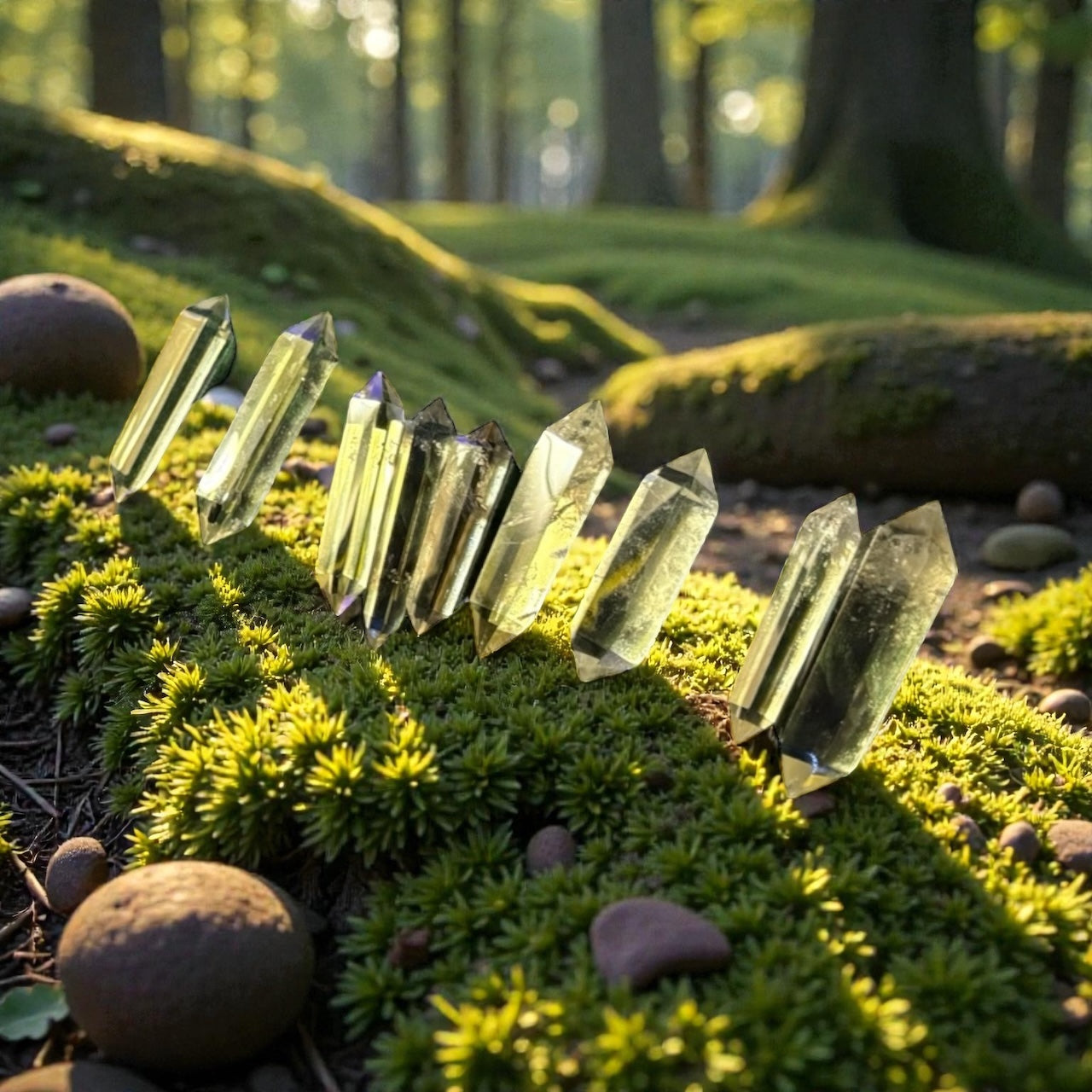Natural Citrine Points – High-Grade Solar Energy Crystals