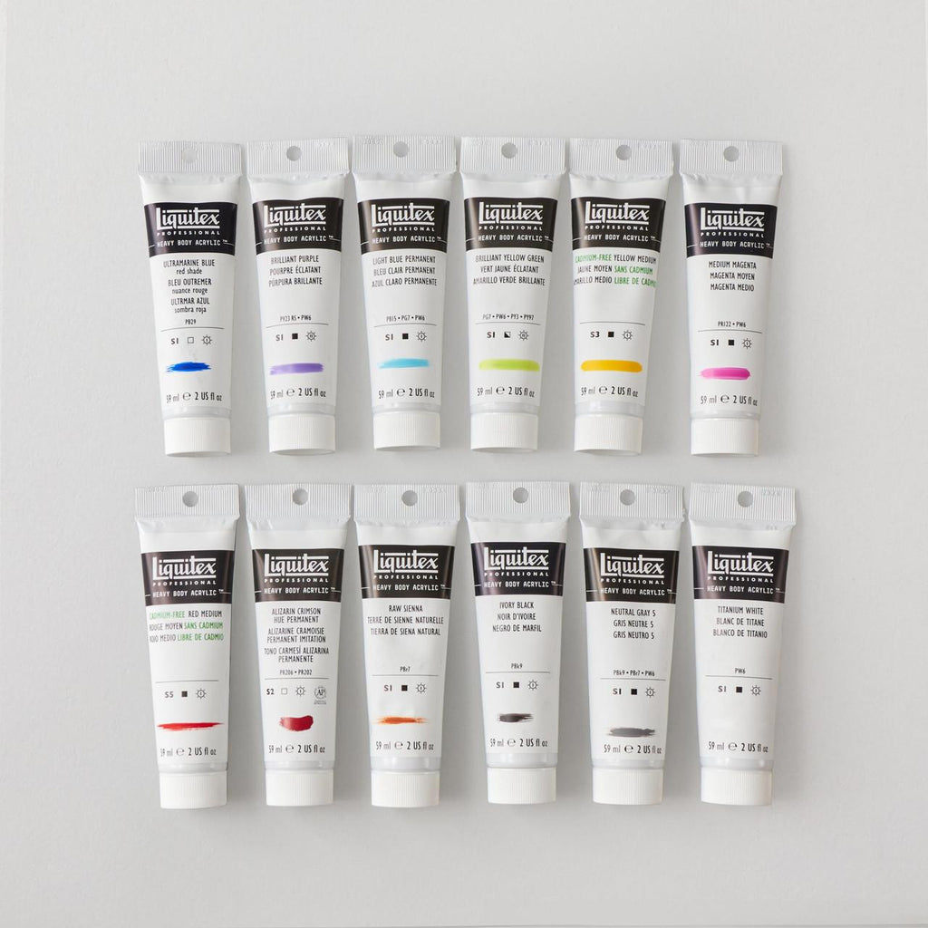 Pintura Acrílica Liquitex Professional Heavy Body – Tubo Individual (59ml)