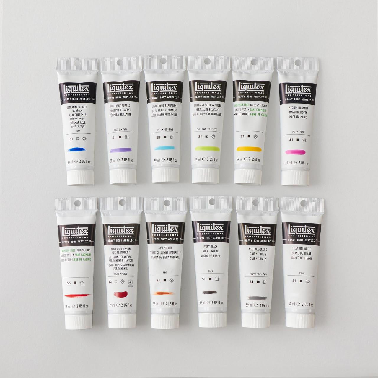 Pintura Acrílica Liquitex Professional Heavy Body – Tubo Individual (59ml)