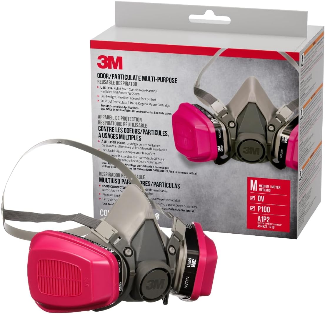 Respirador Profesional 3M 6502QL con Quick Latch (Serie 6500)
