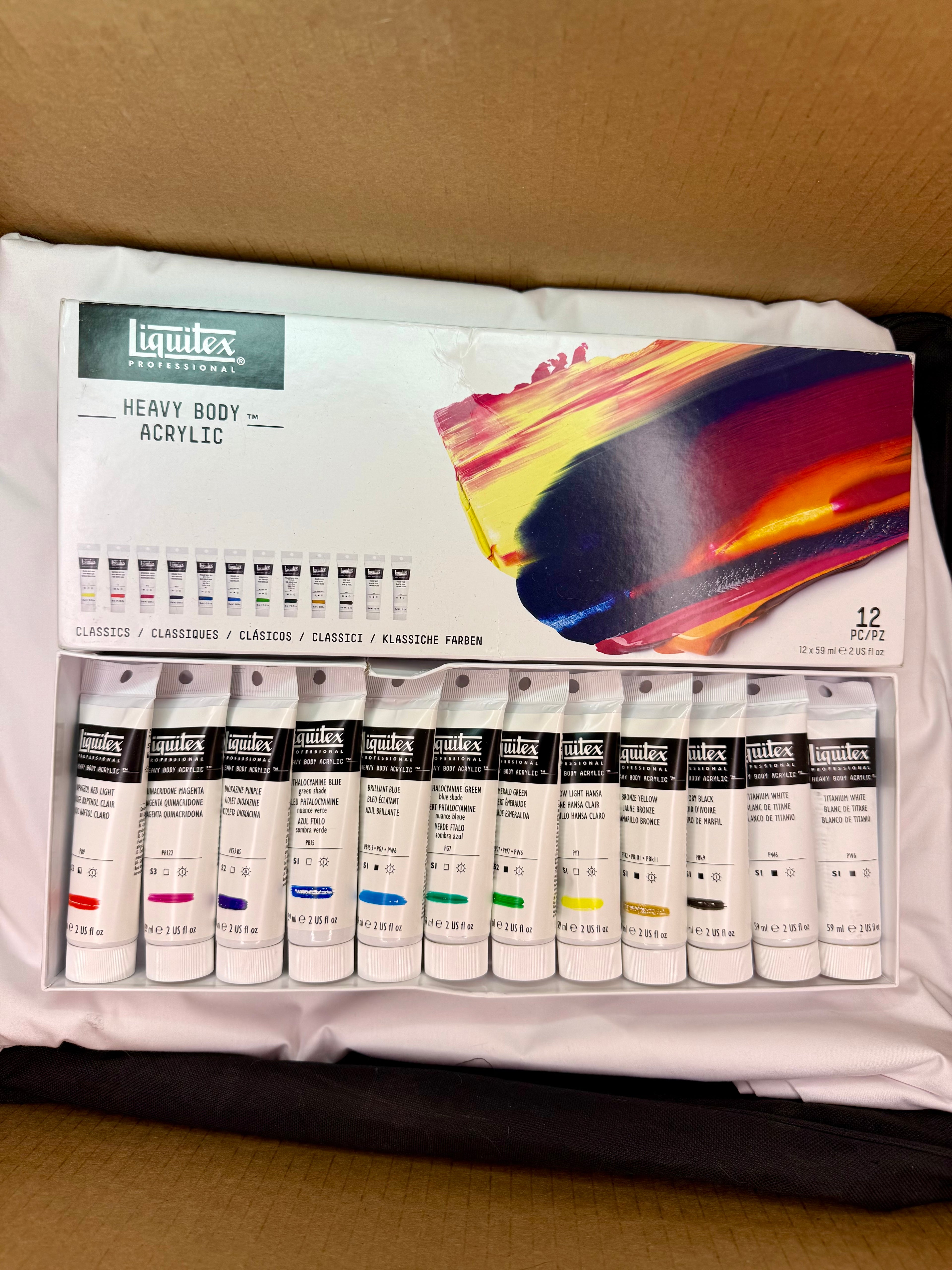 Pintura Acrílica Liquitex Professional Heavy Body – Tubo Individual (59ml)