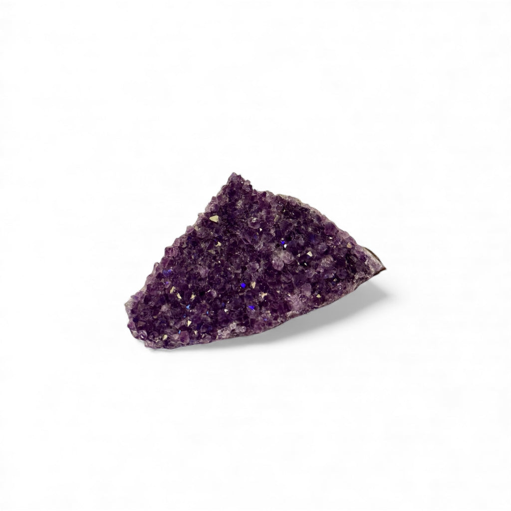 Amethyst Crystal Cluster – Deep Purple Geode Slice (Large Piece)