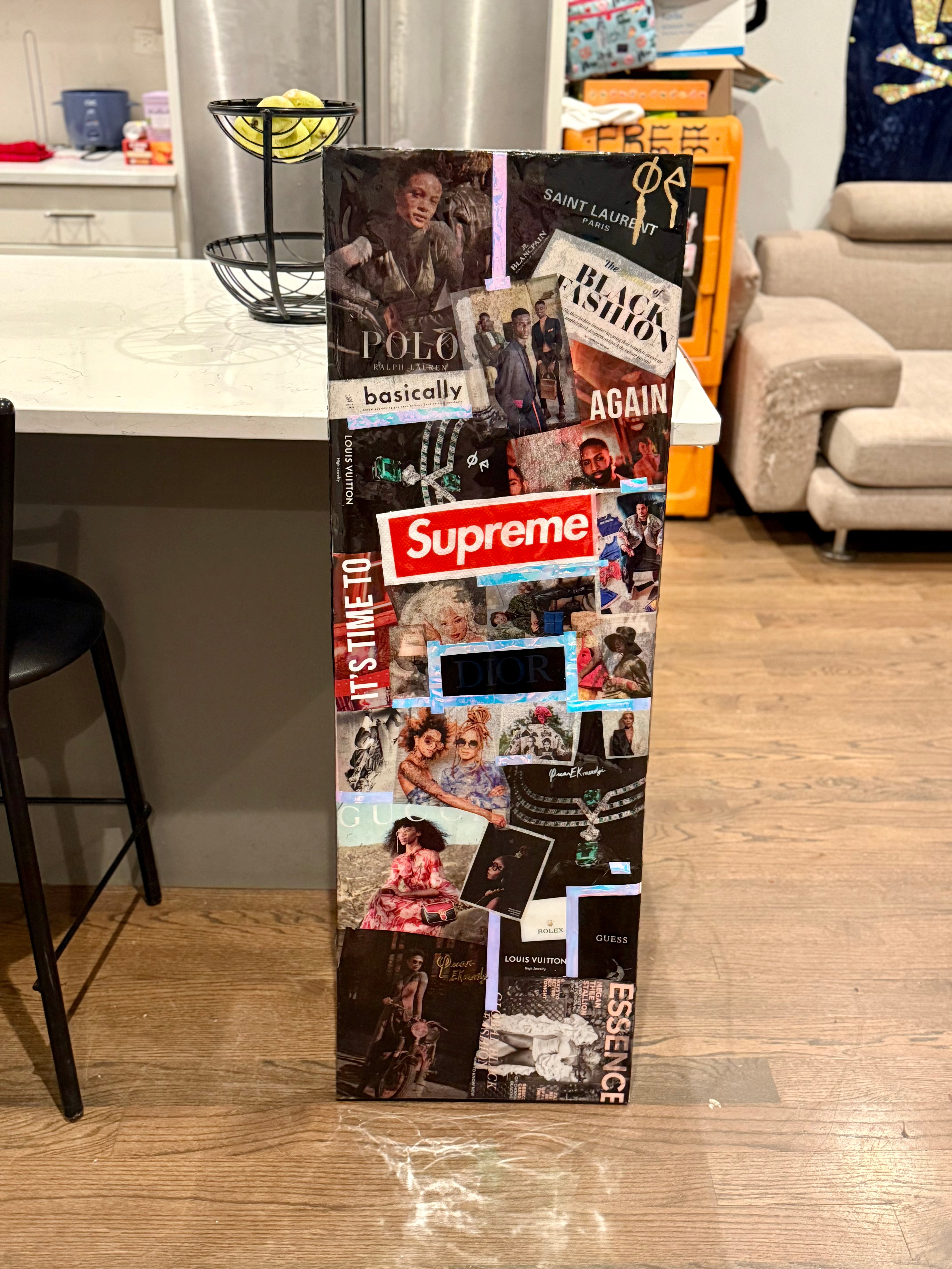 Fashion Status – Modern Collage Art