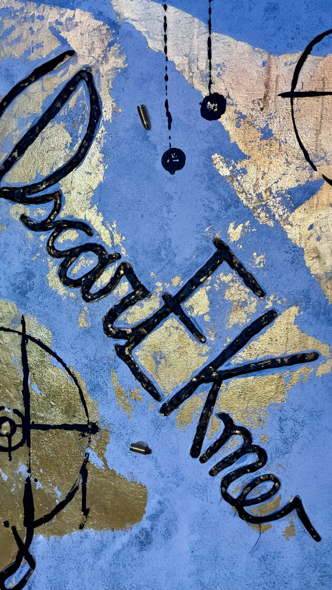 Legacy of Gold & diamonds by Oscar Ekmerdji – Signature Mixed-Media Art