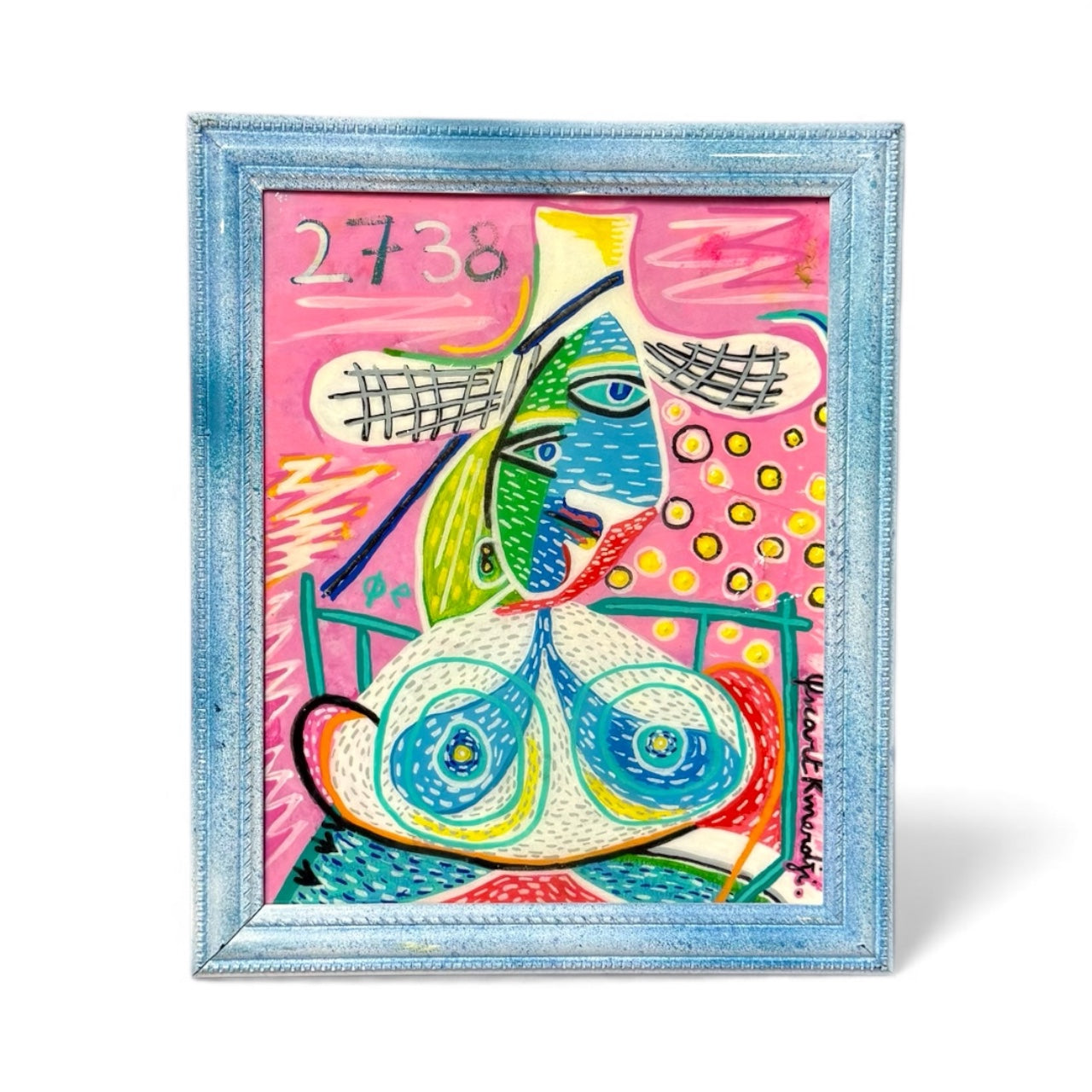 2738 – Blue Frame Muse