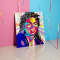 Michael Jackson – Vibrant Pop Art Portrait