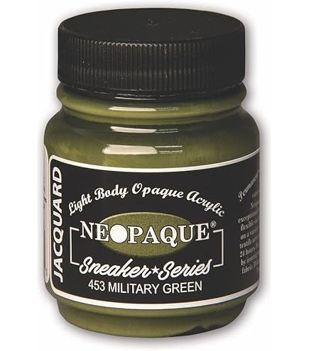 Pintura Jacquard Neopaque Sneaker Series - Military Green 453 (2.25oz)