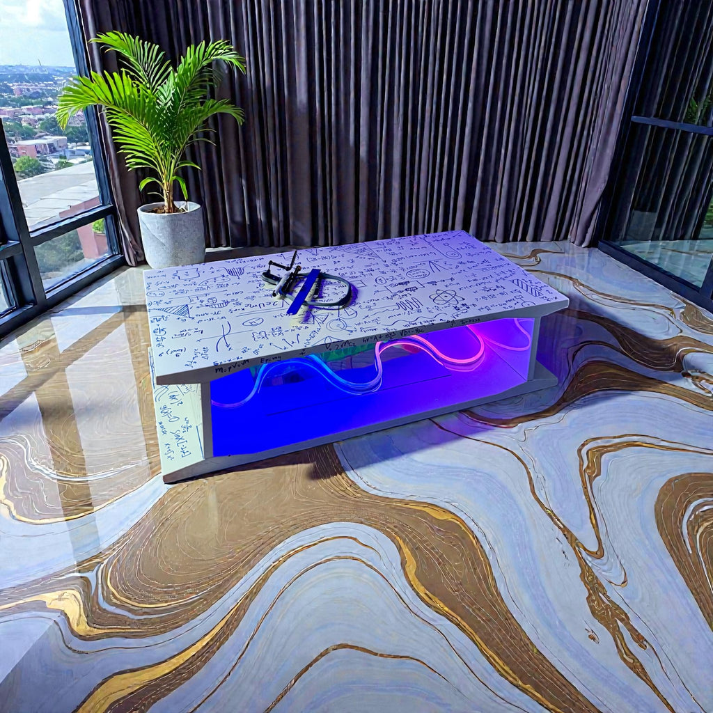 The Infinity Equations Table
- Painted Math & Physics Equations