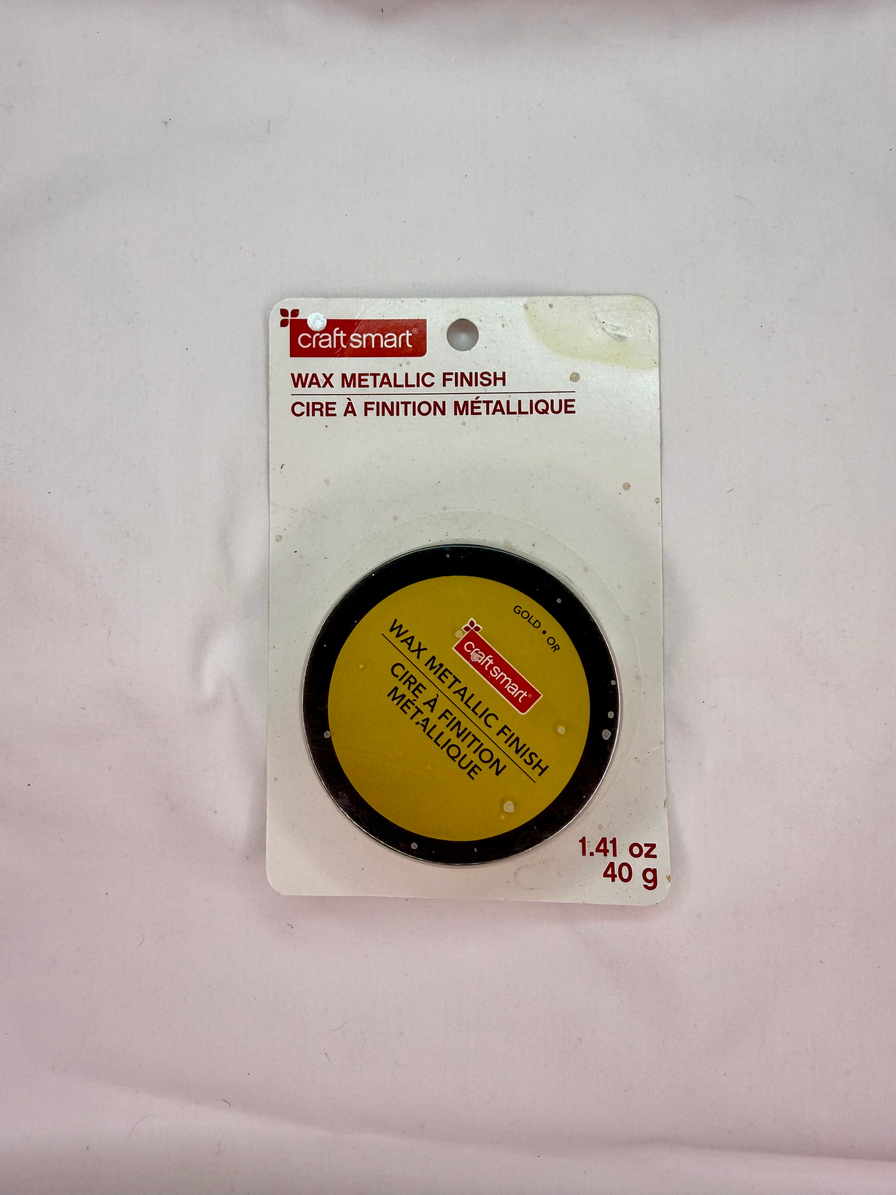 Cera para Acabado Metálico Craft Smart (Gold / Oro) – 40g