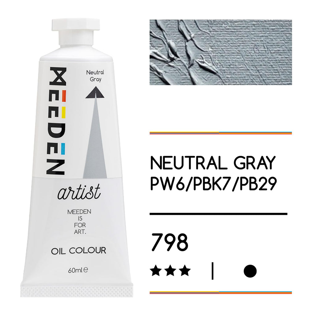 Pintura al Óleo MEEDEN Artist - Tubo 60ml (Colores Individuales)