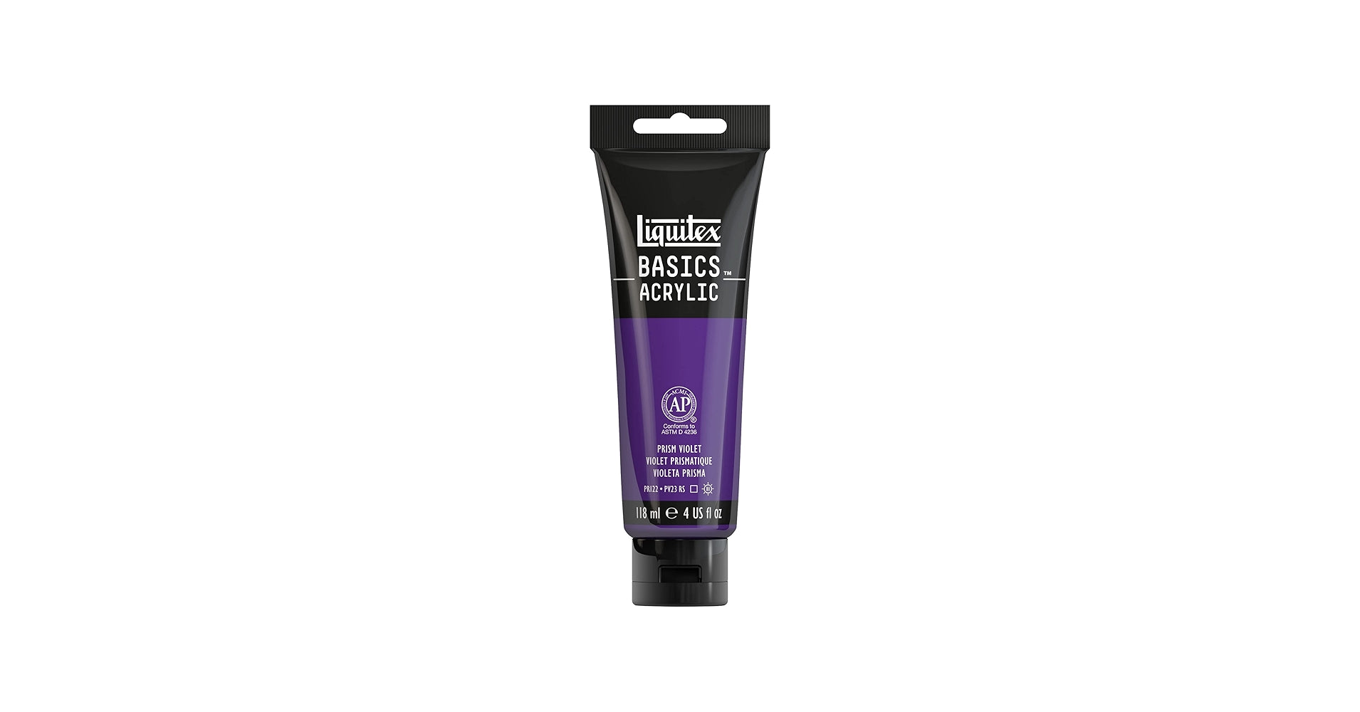 Liquitex BASICS Acrylic Paint - Prism Violet (118ml / 4 US fl oz)