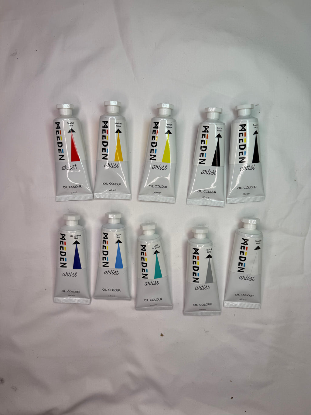 Pintura al Óleo MEEDEN Artist - Tubo 60ml (Colores Individuales)