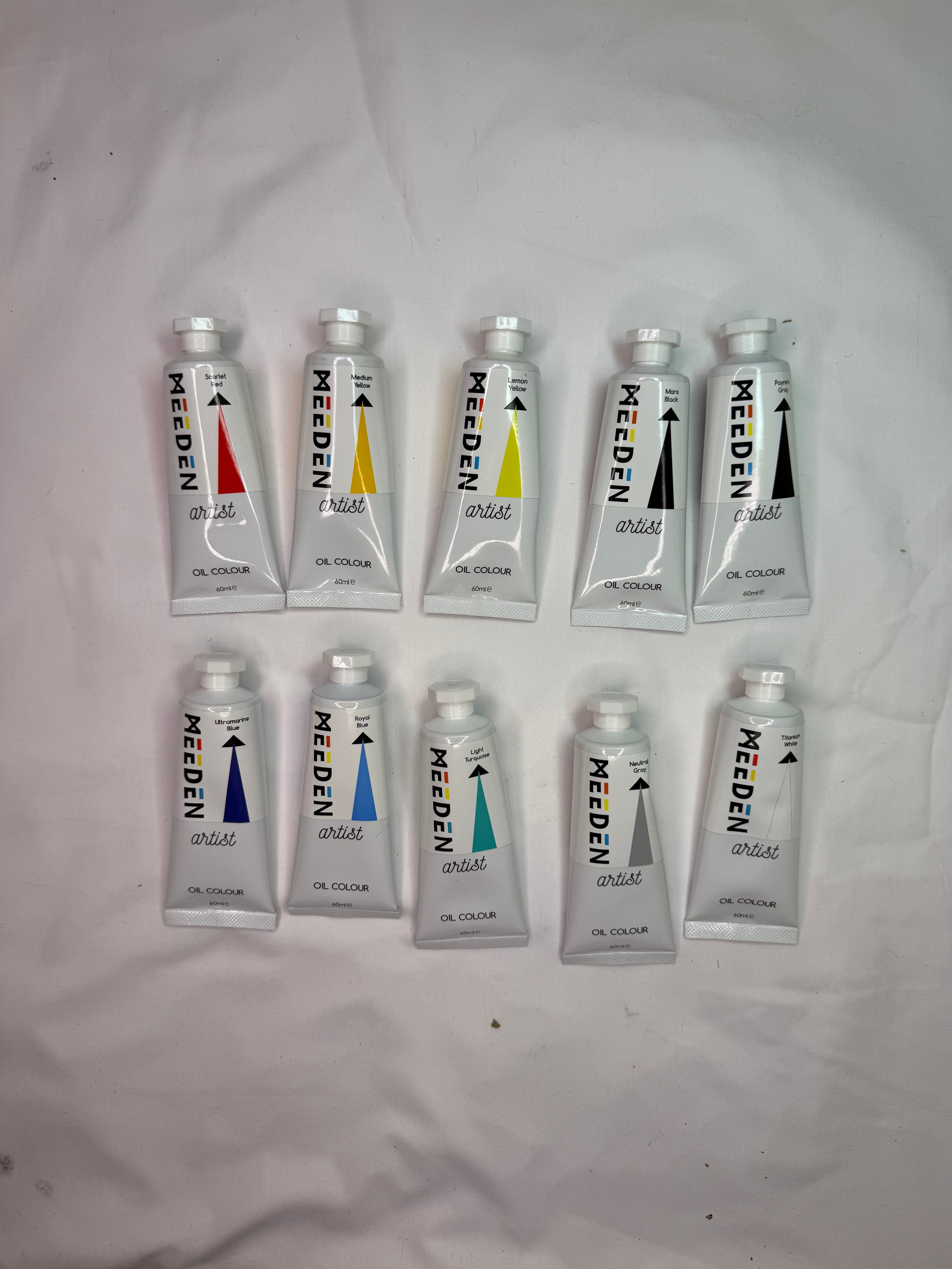 Pintura al Óleo MEEDEN Artist - Tubo 60ml (Colores Individuales)
