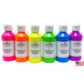 Pintura Acrílica Neón Milo Art Supplies (4oz / 118ml) – Alta Pigmentación (Precio por Unidad