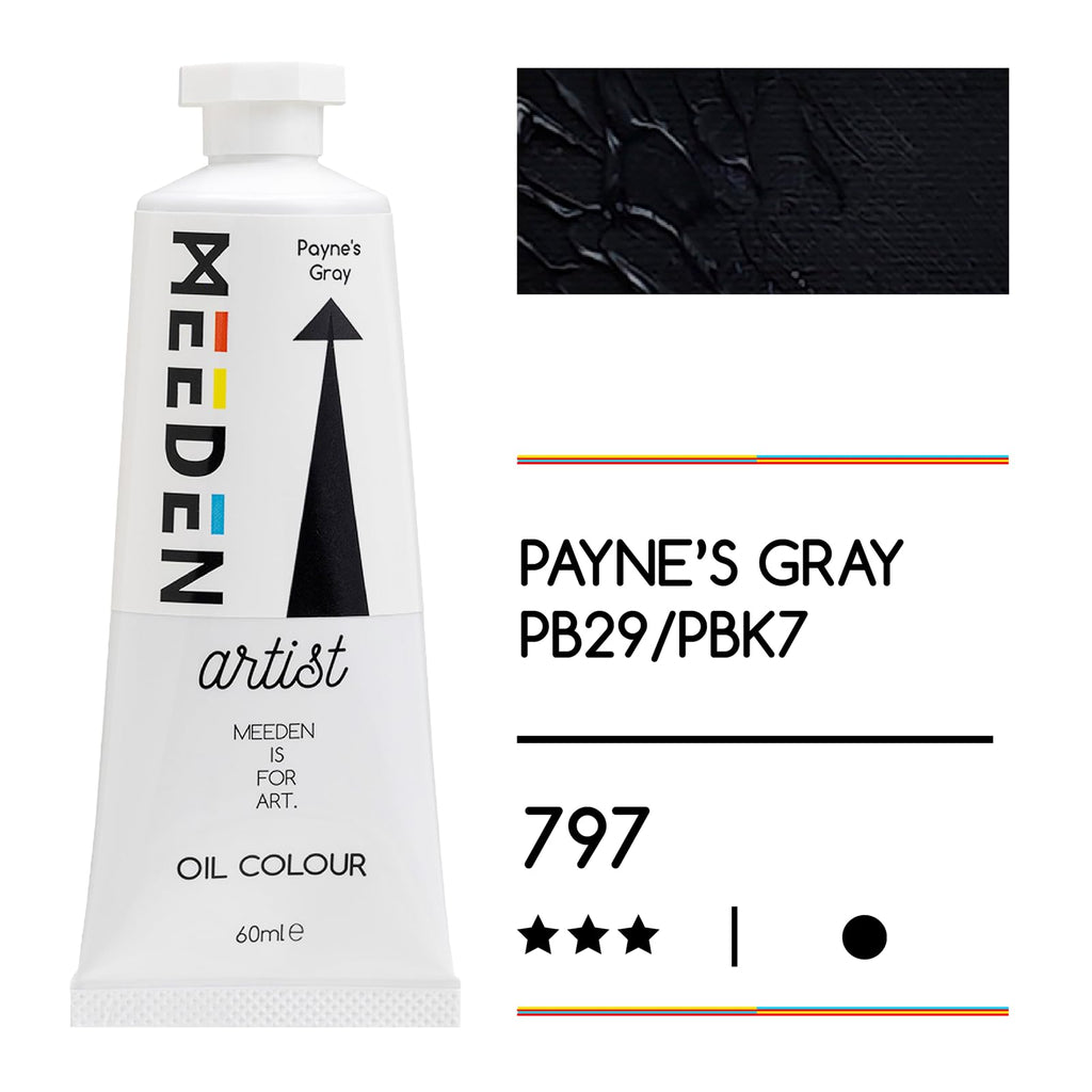 Pintura al Óleo MEEDEN Artist - Tubo 60ml (Colores Individuales)
