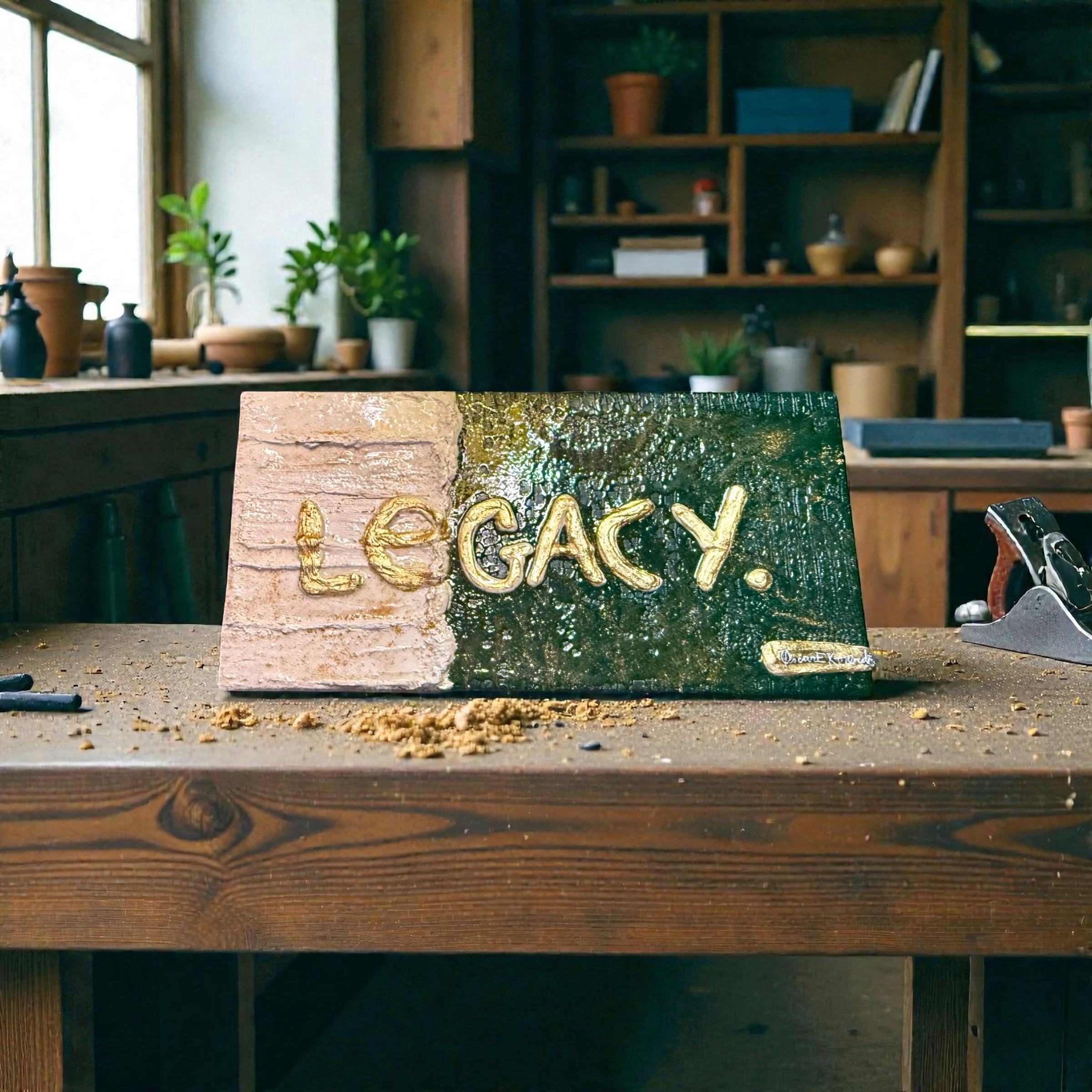 GOLDEN LEGACY: Crocodile & Stone