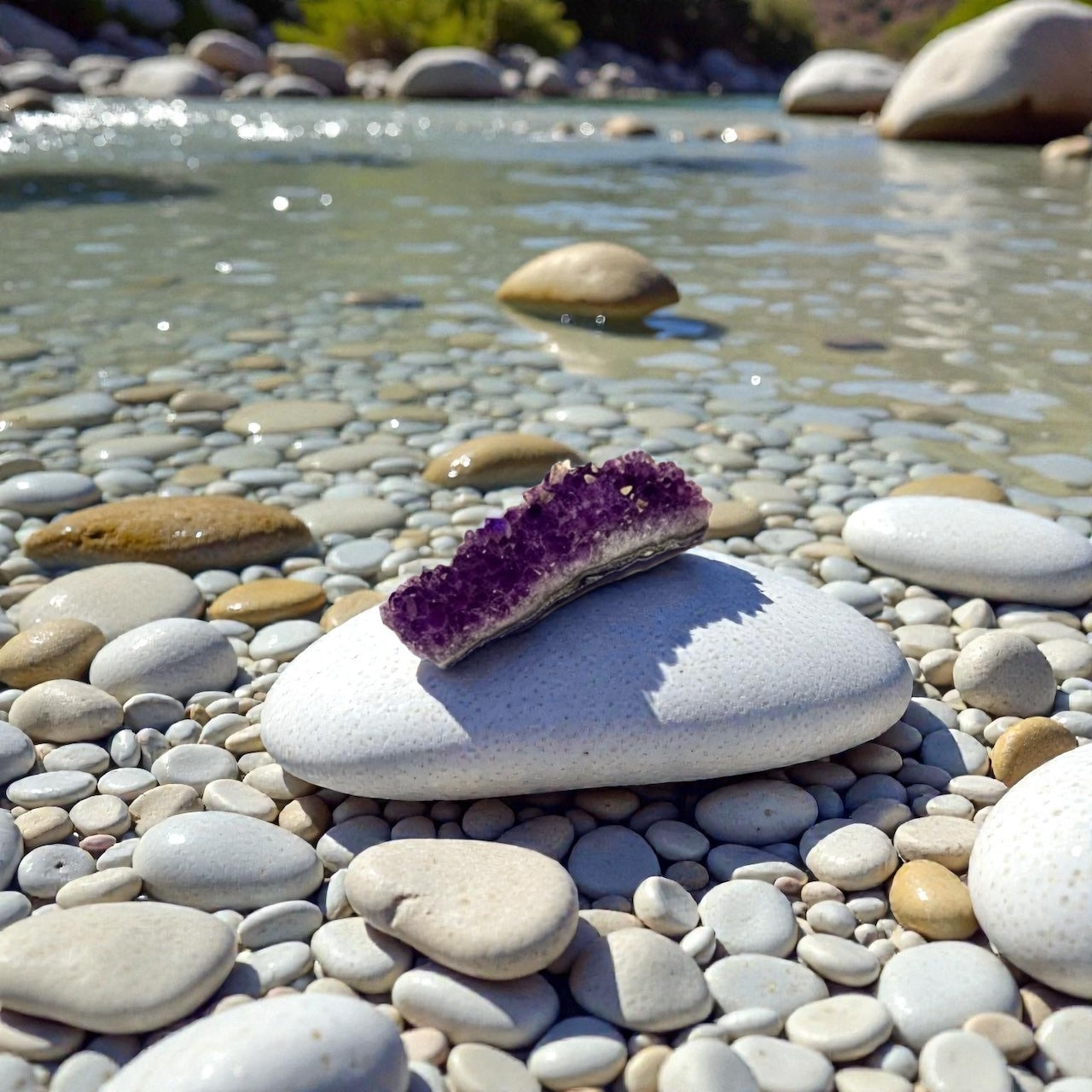 Amethyst Mini Cluster – Natural Purple Healing Crystal