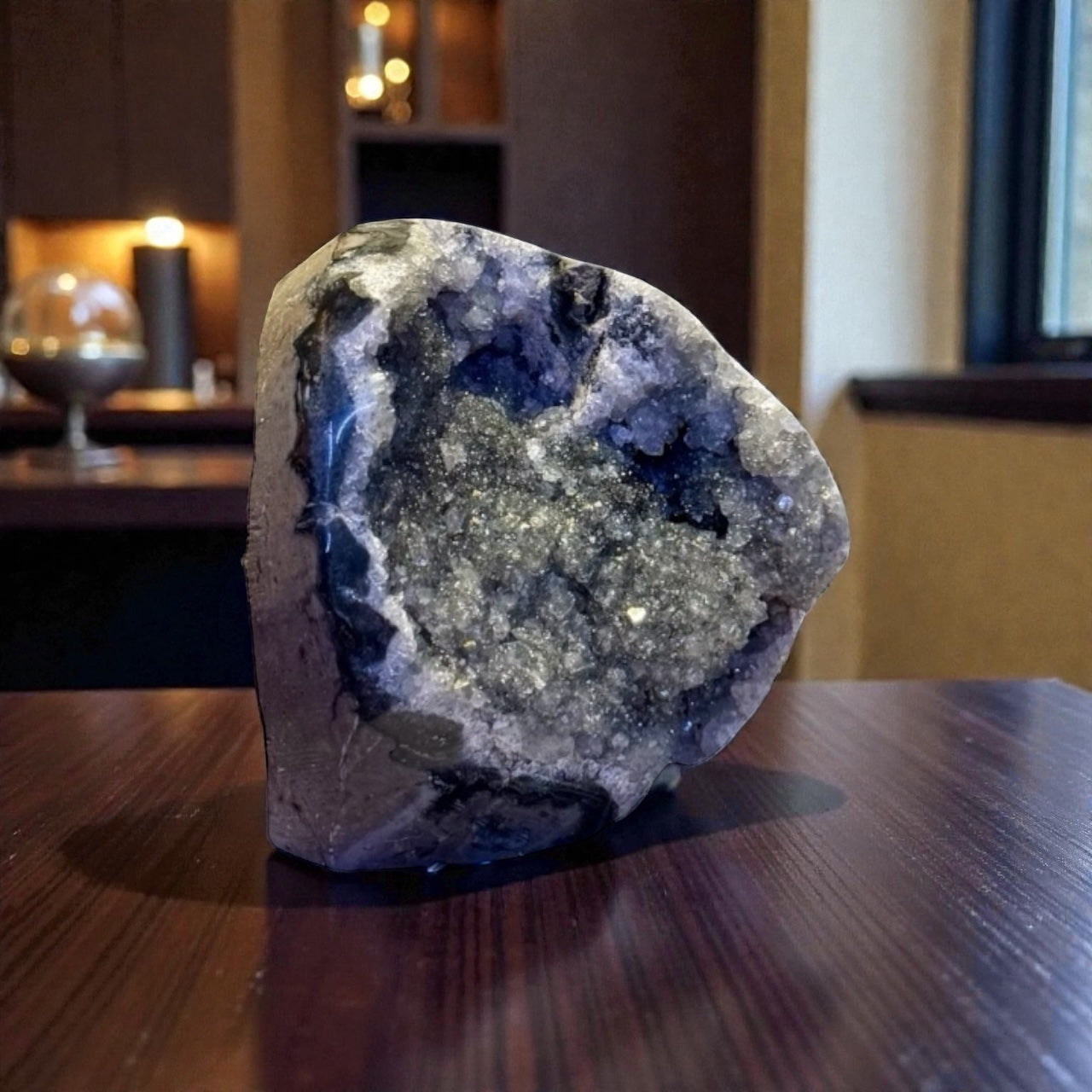 Raw Quartz Geode – Natural Sparkle Energy Stone