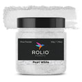 Pigmento de Mica Pearl White (Blanco Perla) - 50g | Rolio Pigments de Alta Concentración