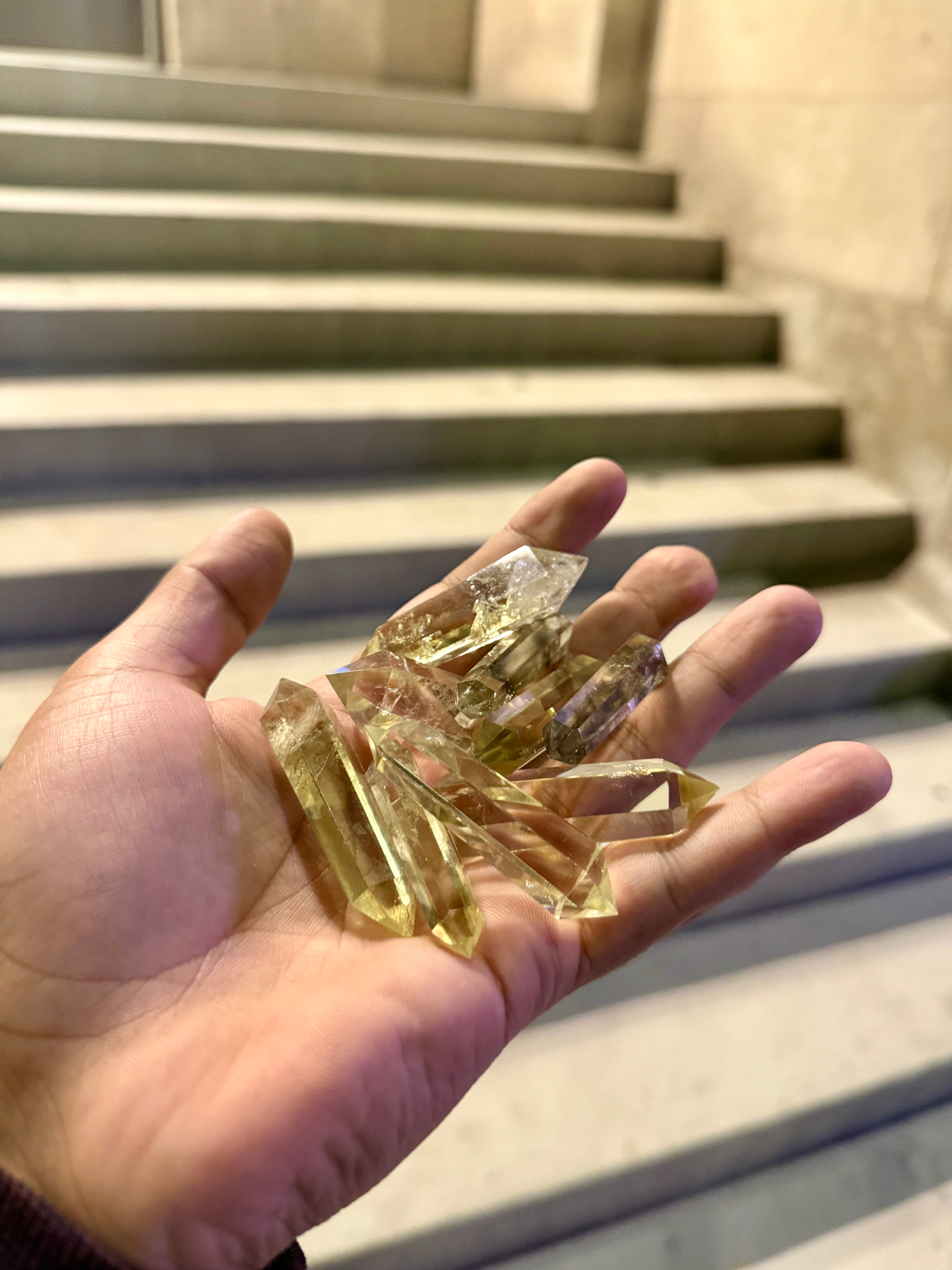 Natural Citrine Points – High-Grade Solar Energy Crystals