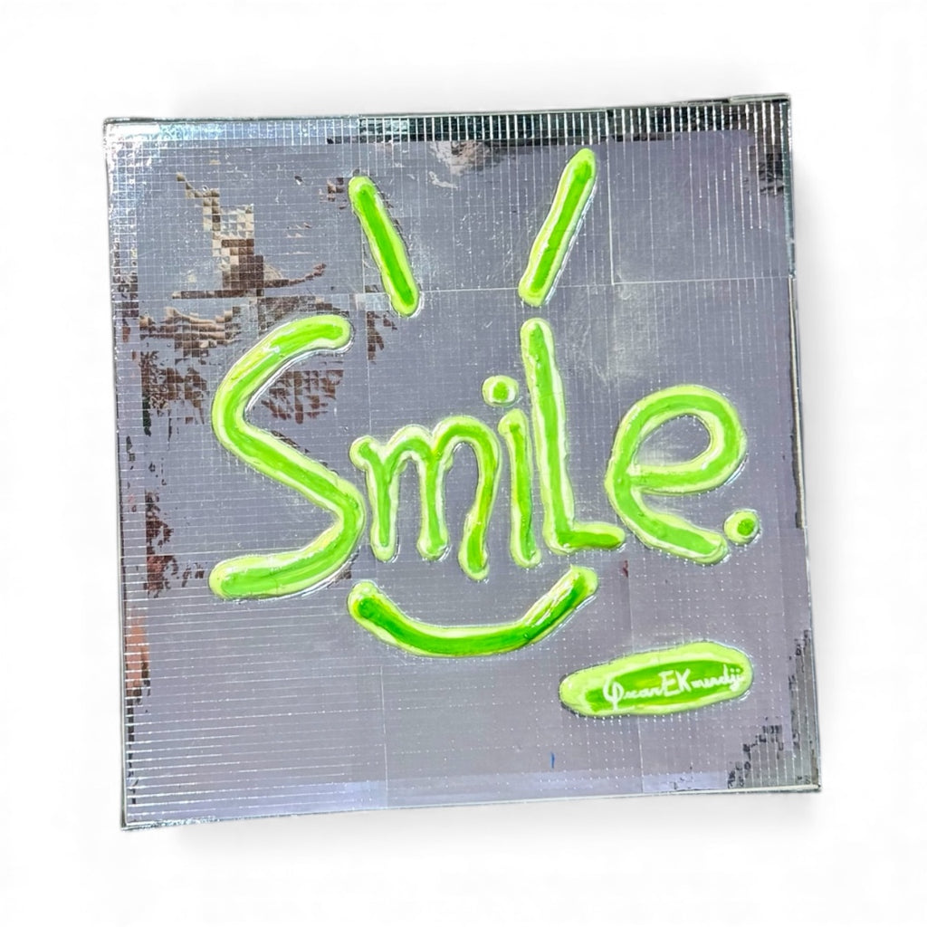SMILE. – Mirror Message Art