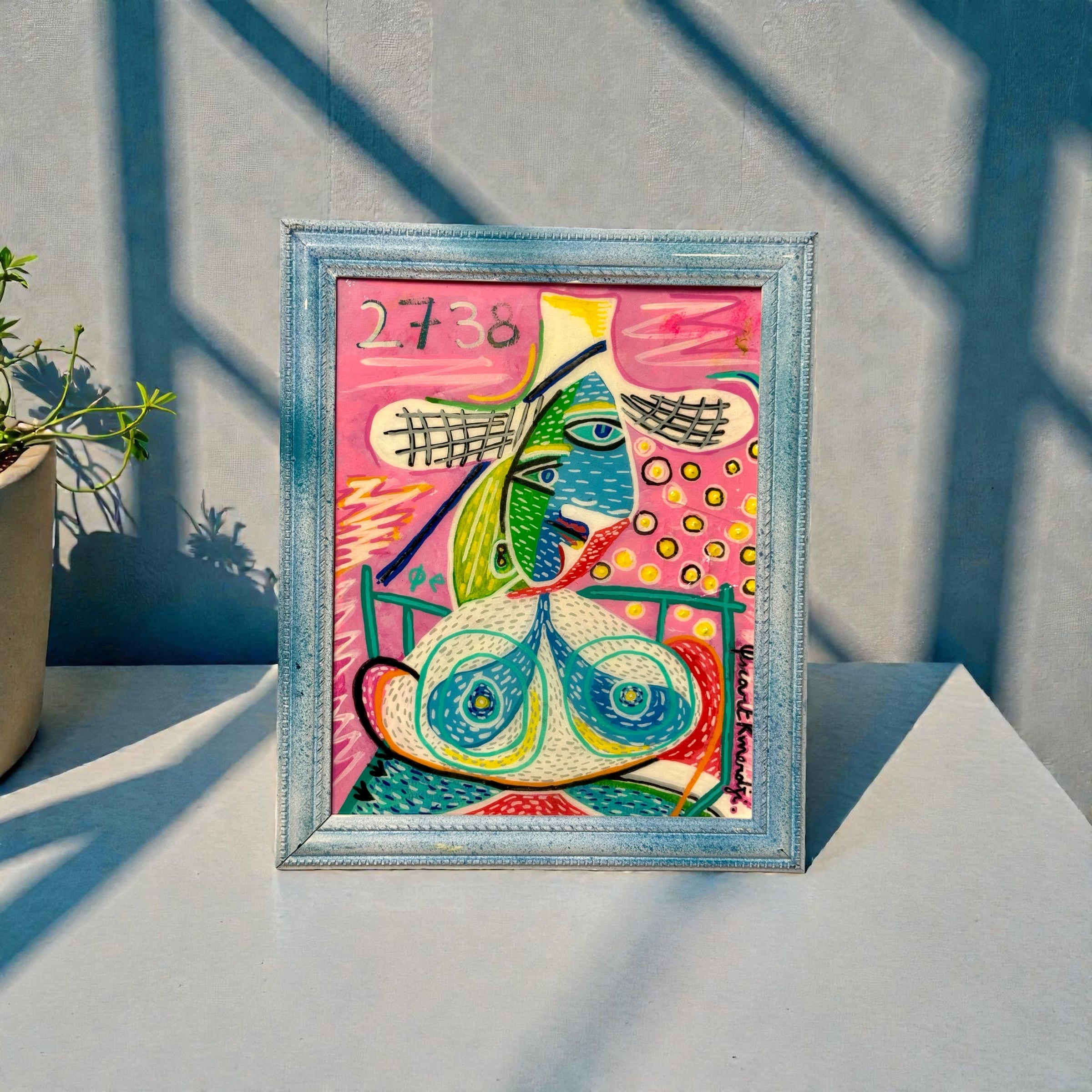 2738 – Blue Frame Muse