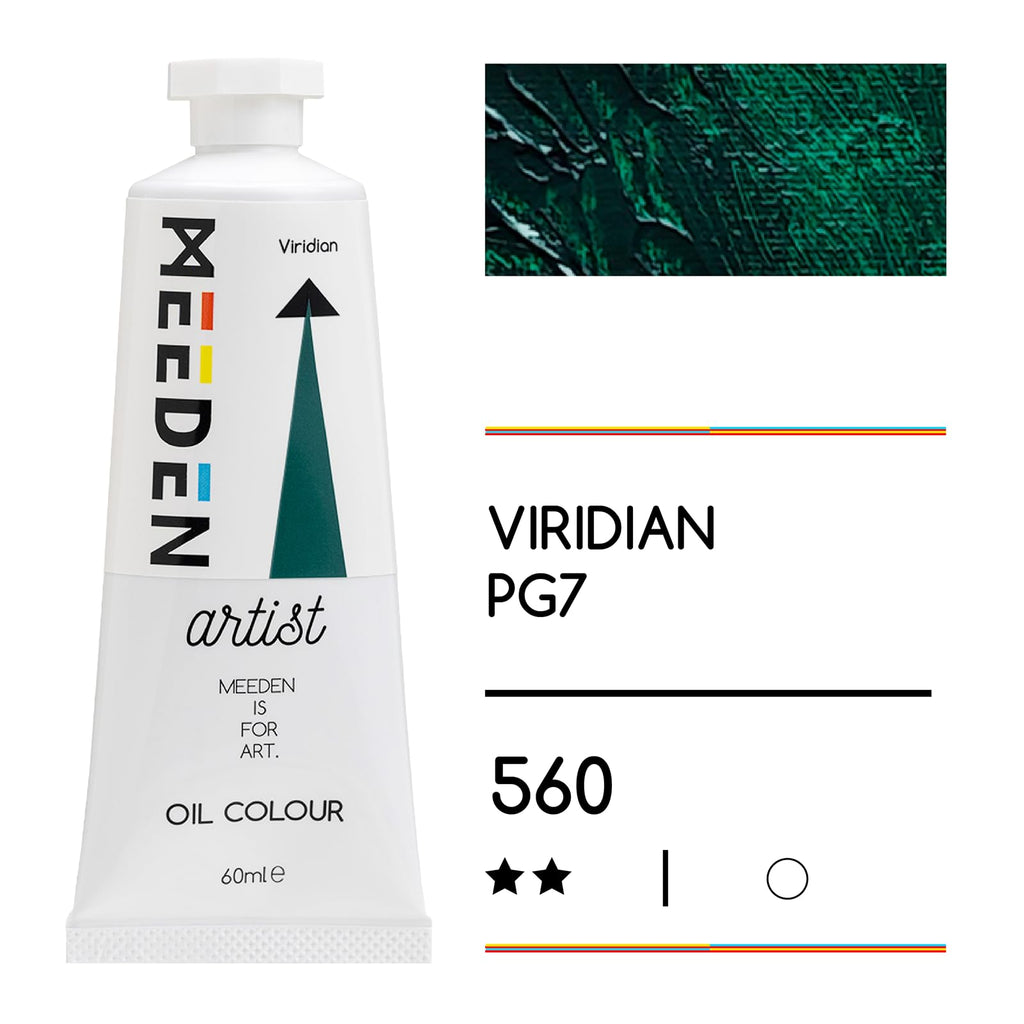 Pintura al Óleo MEEDEN Artist - Tubo 60ml (Colores Individuales)
