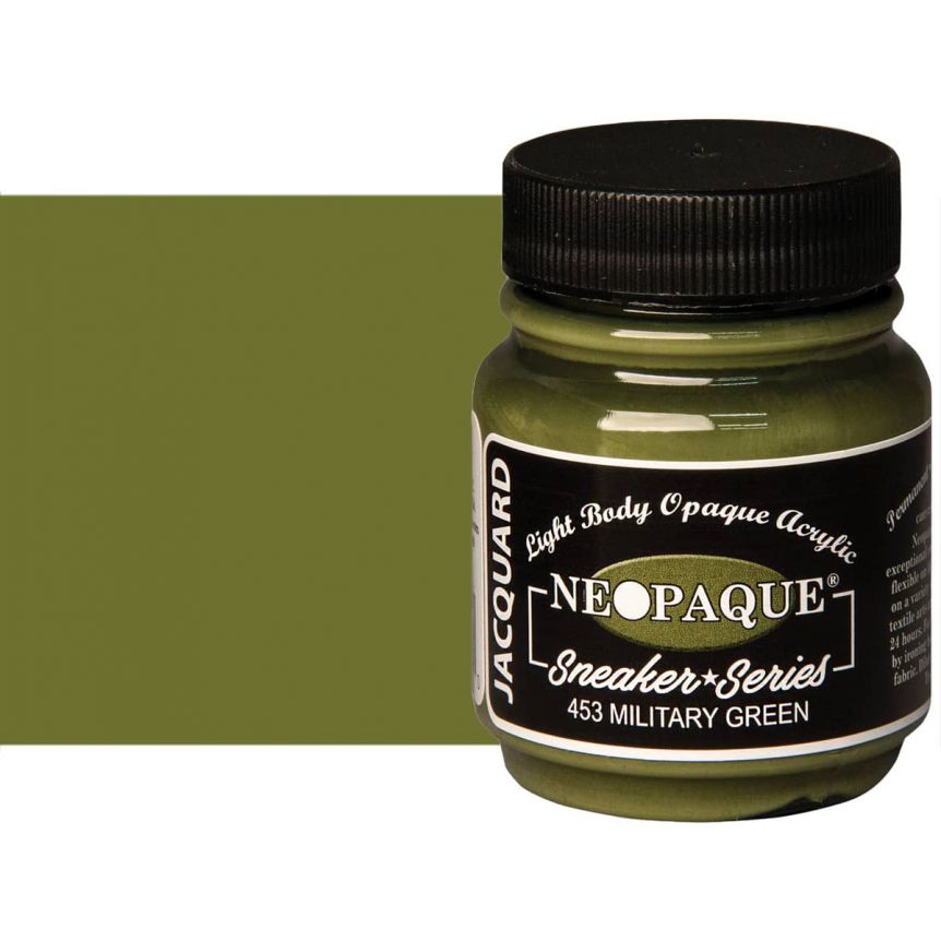 Pintura Jacquard Neopaque Sneaker Series - Military Green 453 (2.25oz)