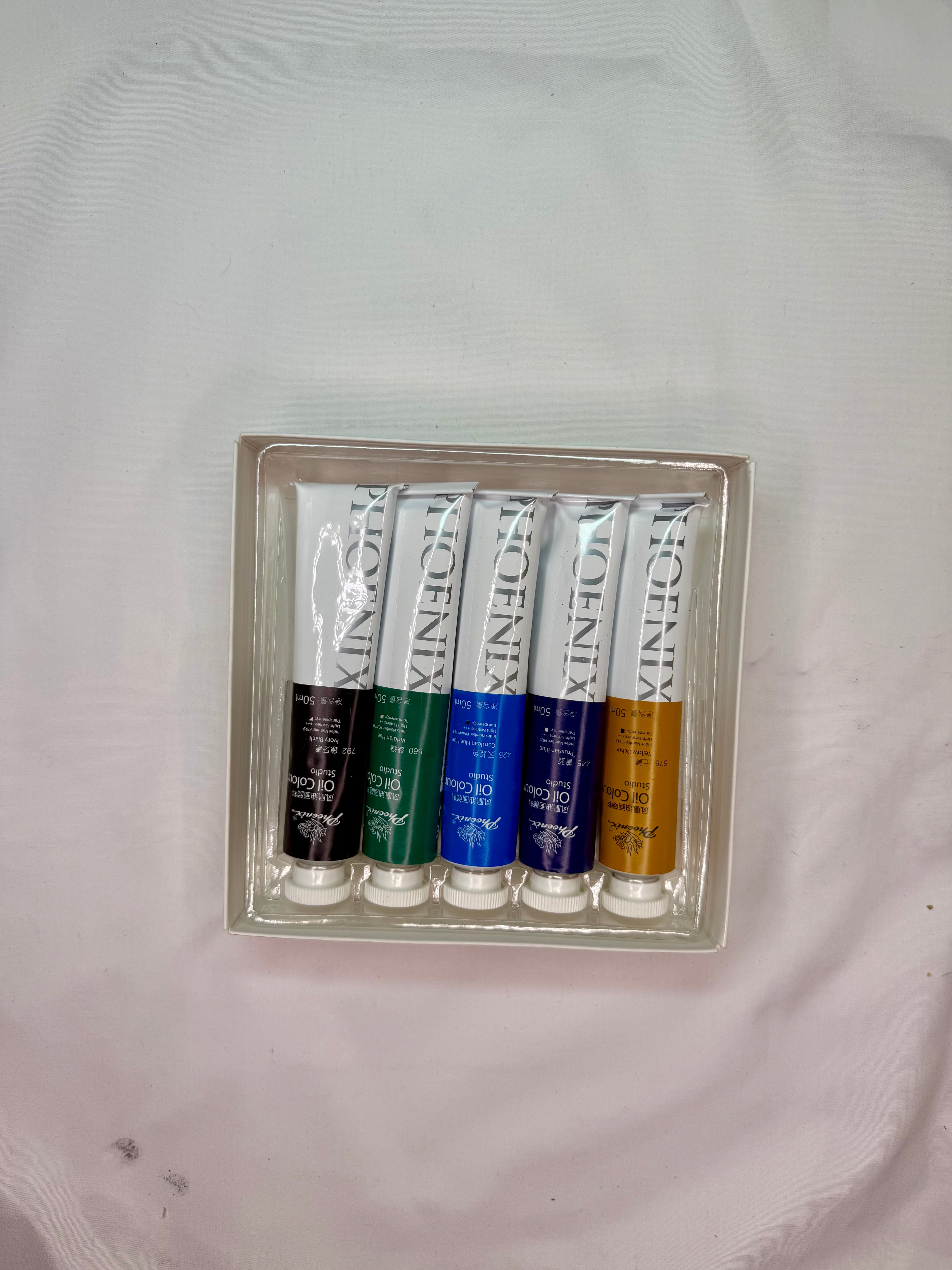 Pintura al Óleo Phoenix Studio - Tubo 50ml (Colores Individuales)