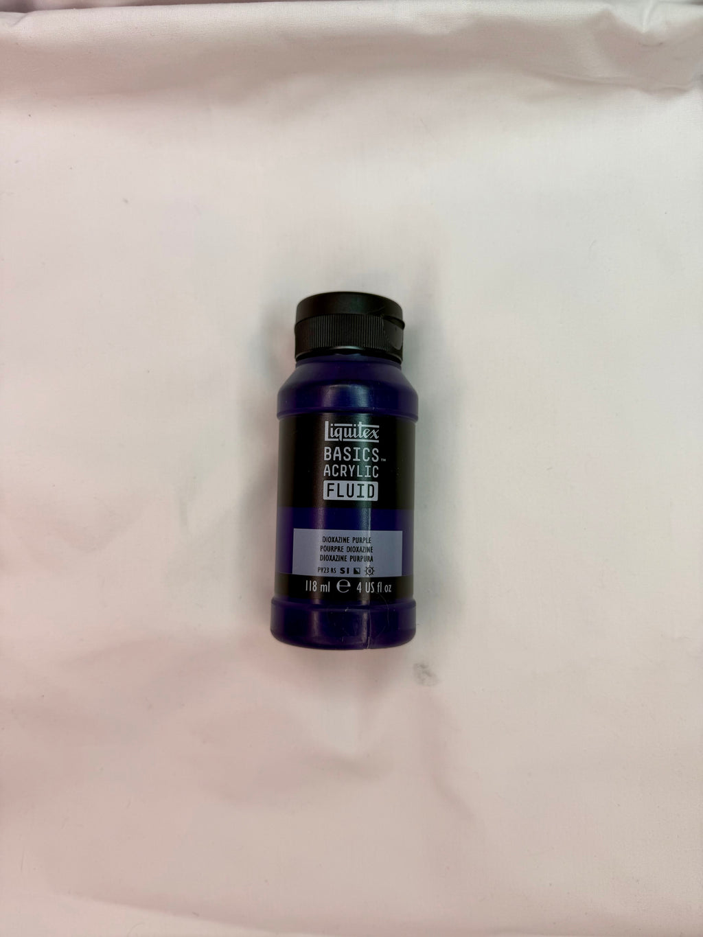 Liquitex Basics Acrylic Fluid - Dioxazine Purple (118ml / 4oz)