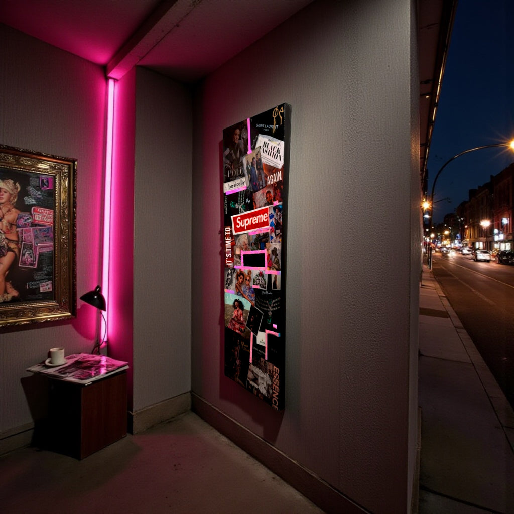 Fashion Status – Modern Collage Art