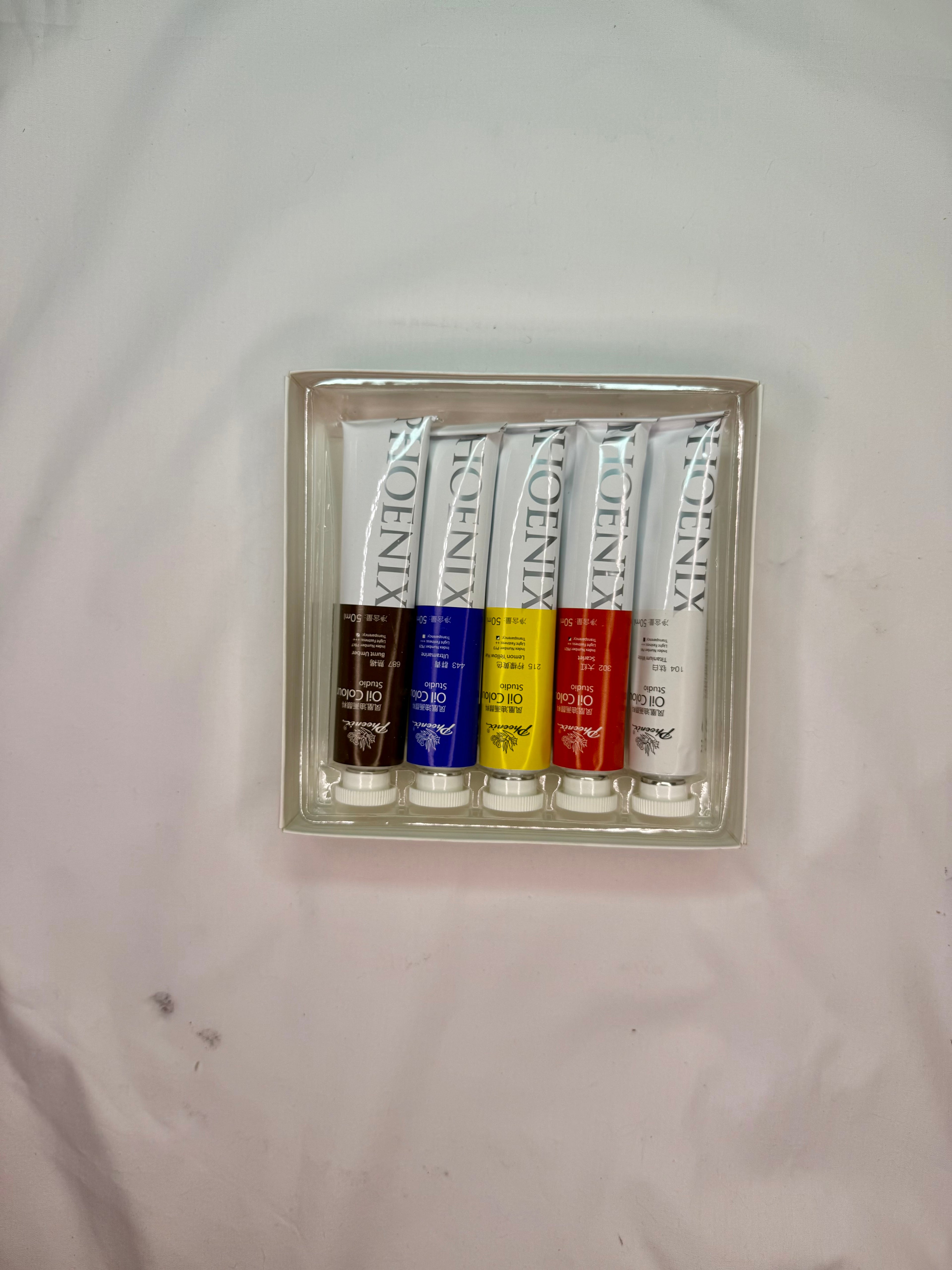 Pintura al Óleo Phoenix Studio - Tubo 50ml (Colores Individuales)