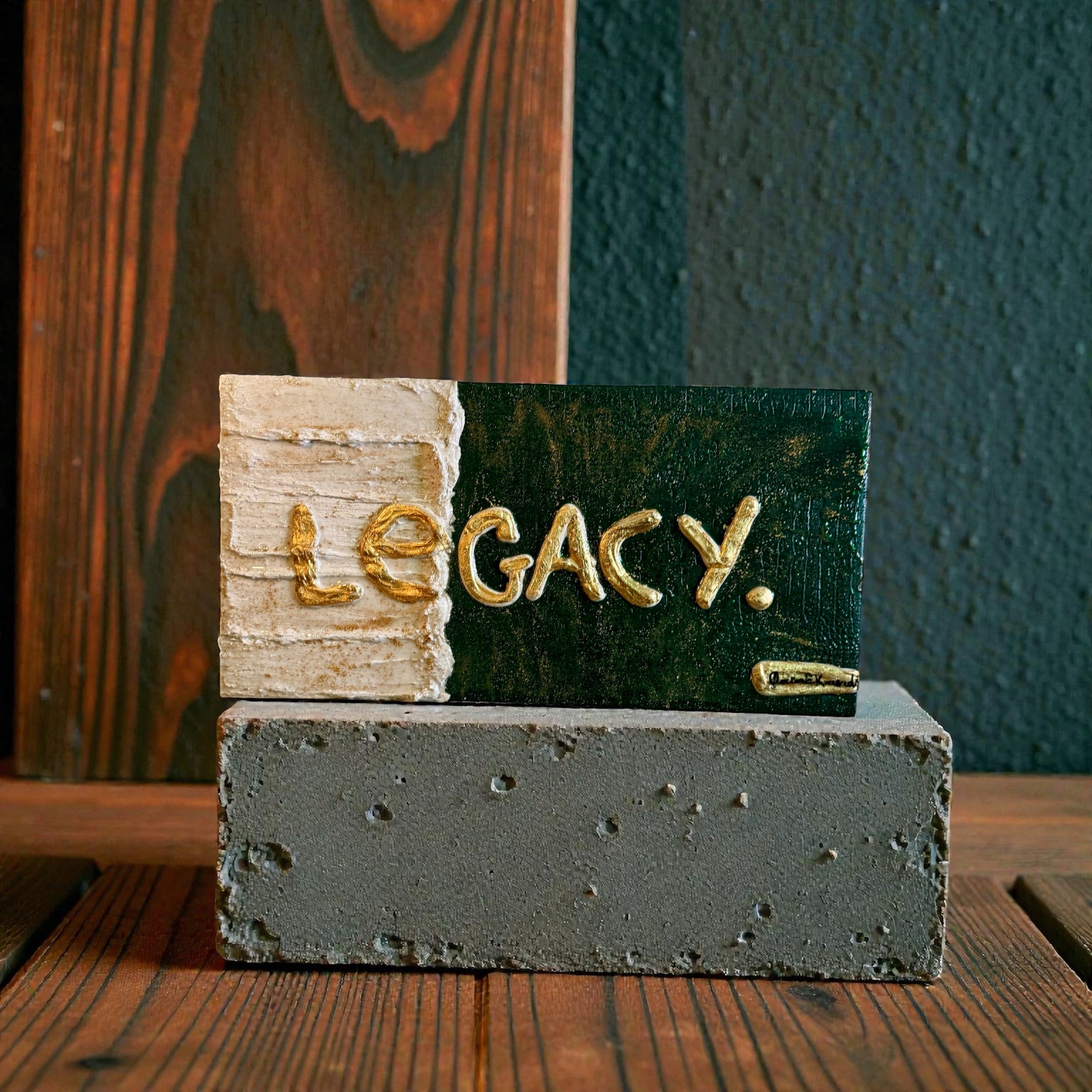 GOLDEN LEGACY: Crocodile & Stone