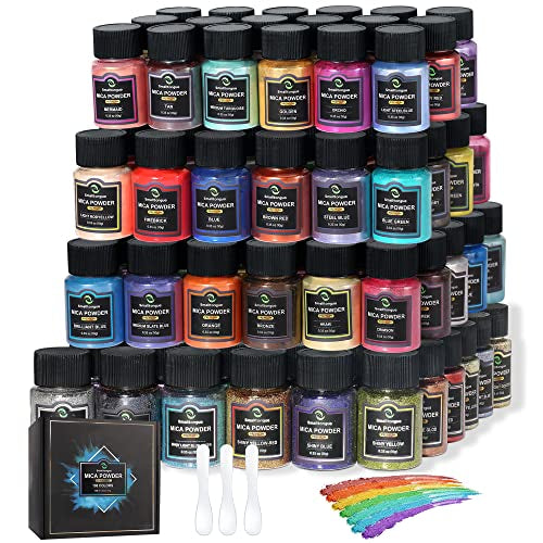 Pigmentos Mica en Polvo Smalltongue – 108 Colores (Venta Individual)