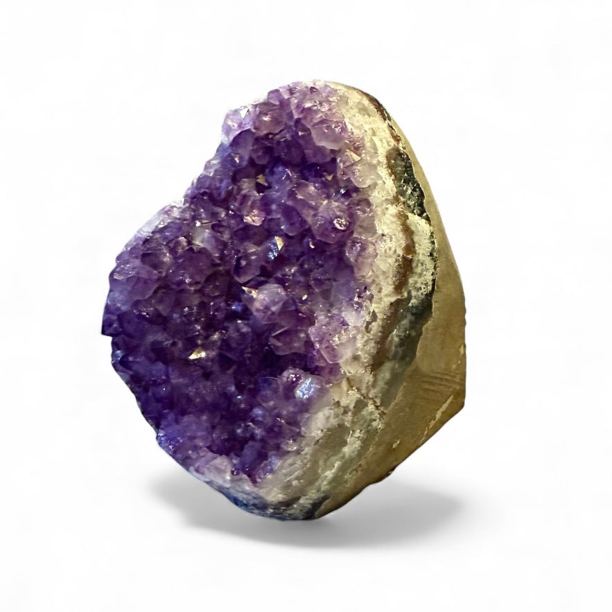 Amethyst Standing Geode – Natural Deep Purple Crystal