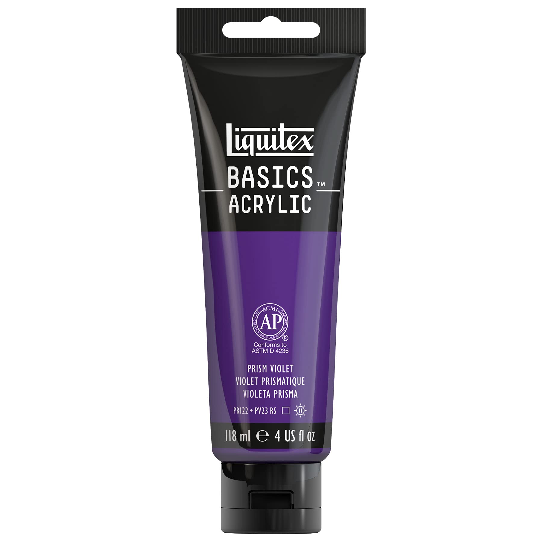Liquitex BASICS Acrylic Paint - Prism Violet (118ml / 4 US fl oz)