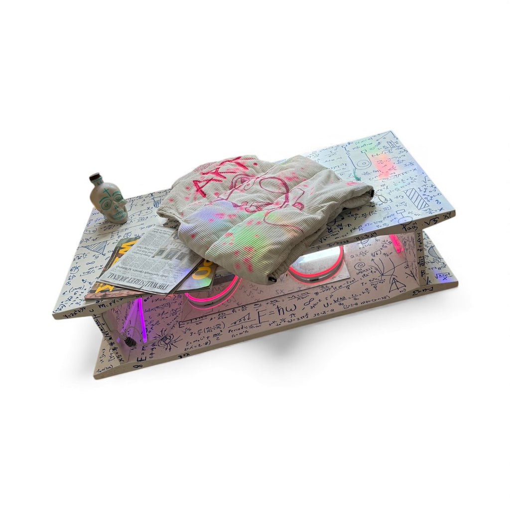 The Infinity Equations Table
- Painted Math & Physics Equations