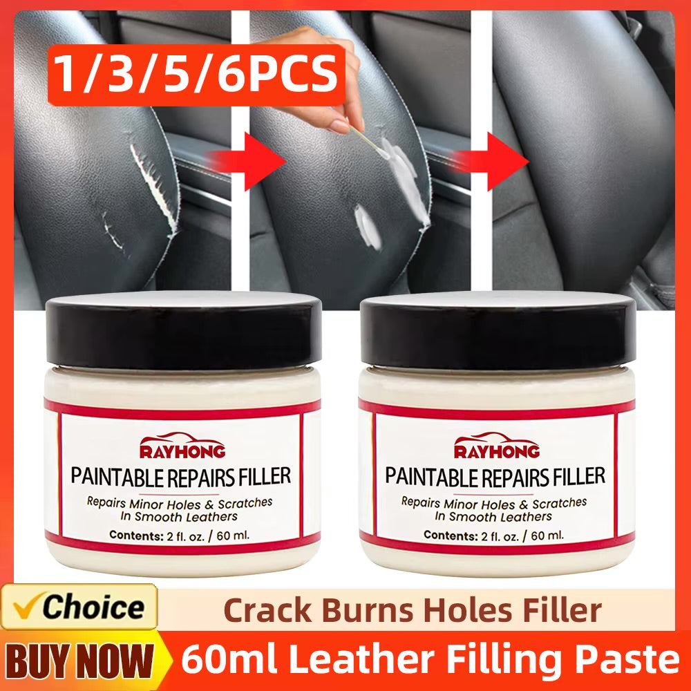 Angelus Paintable Repair Filler - Reparador Profesional de Cuero (2oz / 60ml)