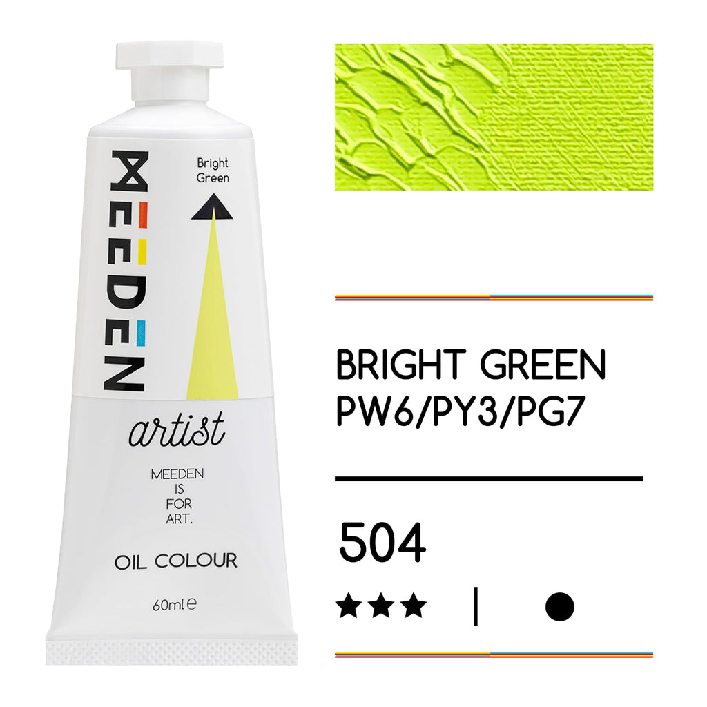 Pintura al Óleo MEEDEN Artist - Tubo 60ml (Colores Individuales)