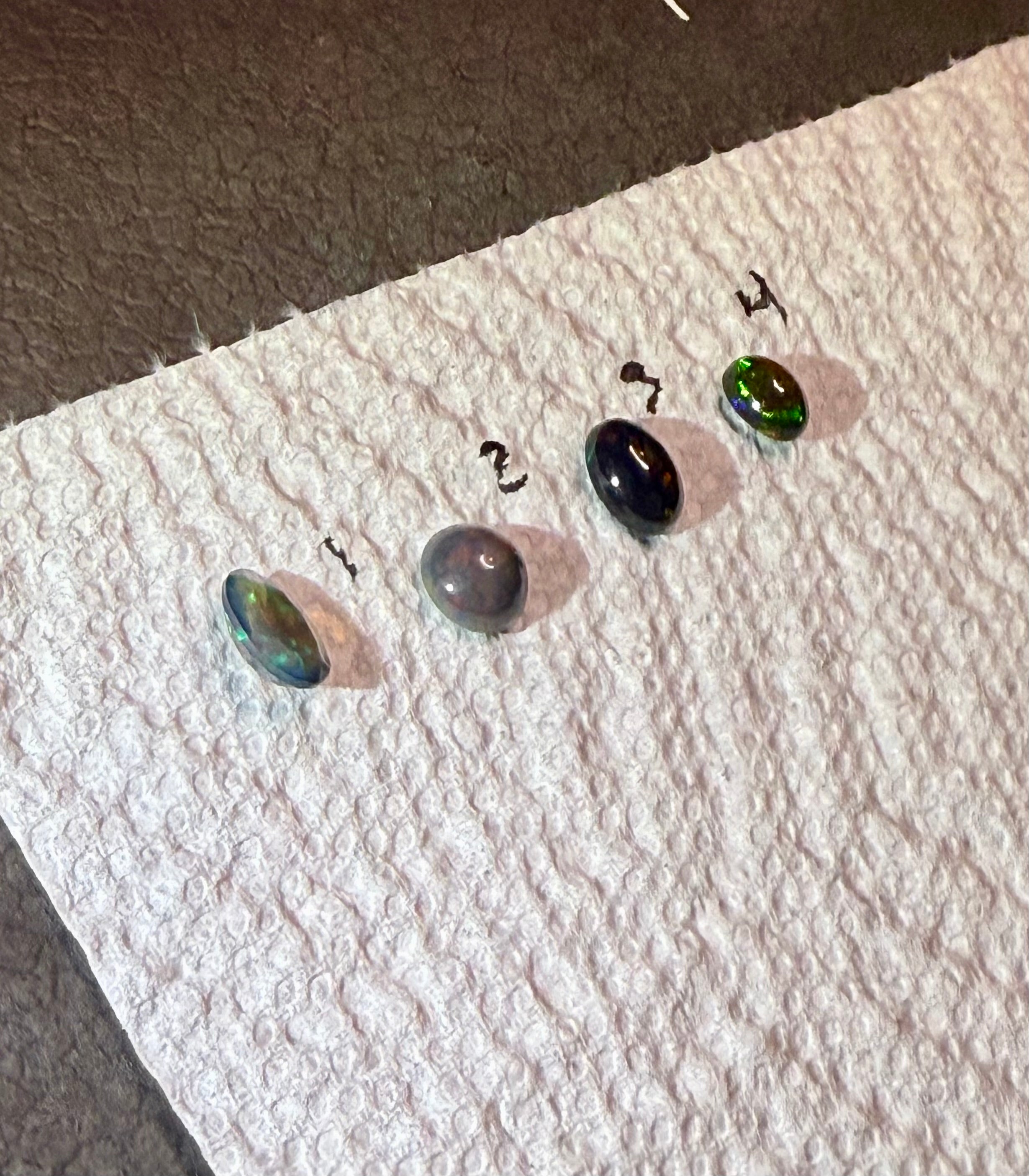 Natural Ethiopian Black Opal – Loose Gemstone ($24.99 each)