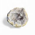 White Quartz Geode – Natural Drusy Crystal Cave