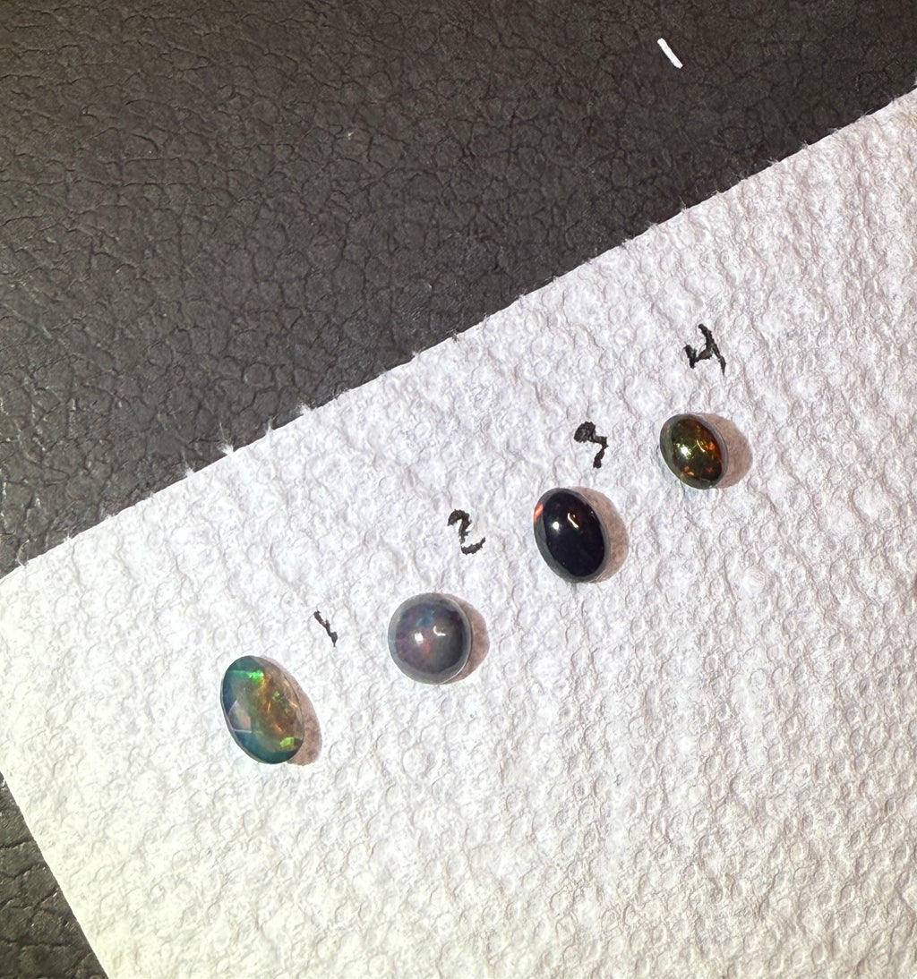 Natural Ethiopian Black Opal – Loose Gemstone ($24.99 each)