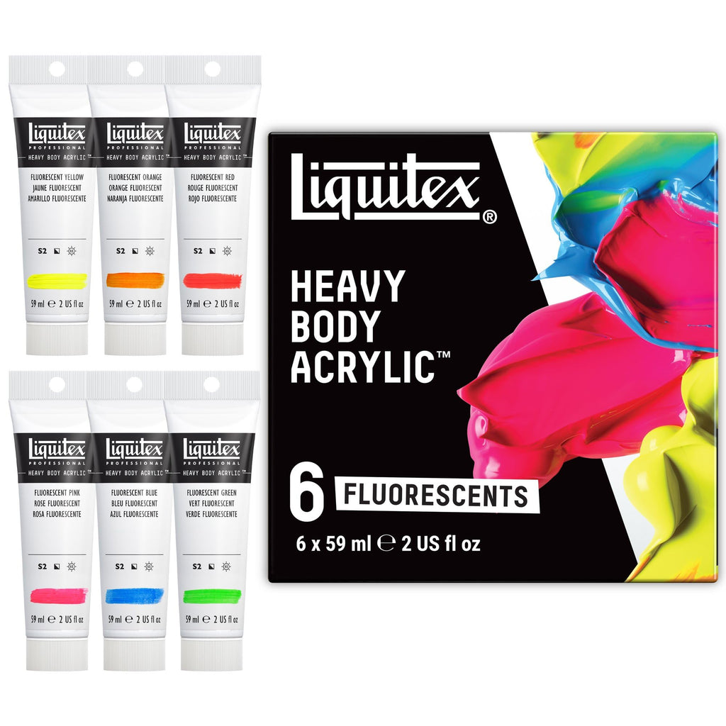 Pintura Acrílica Liquitex Professional Heavy Body Fluorescente – Tubo Individual (59ml)