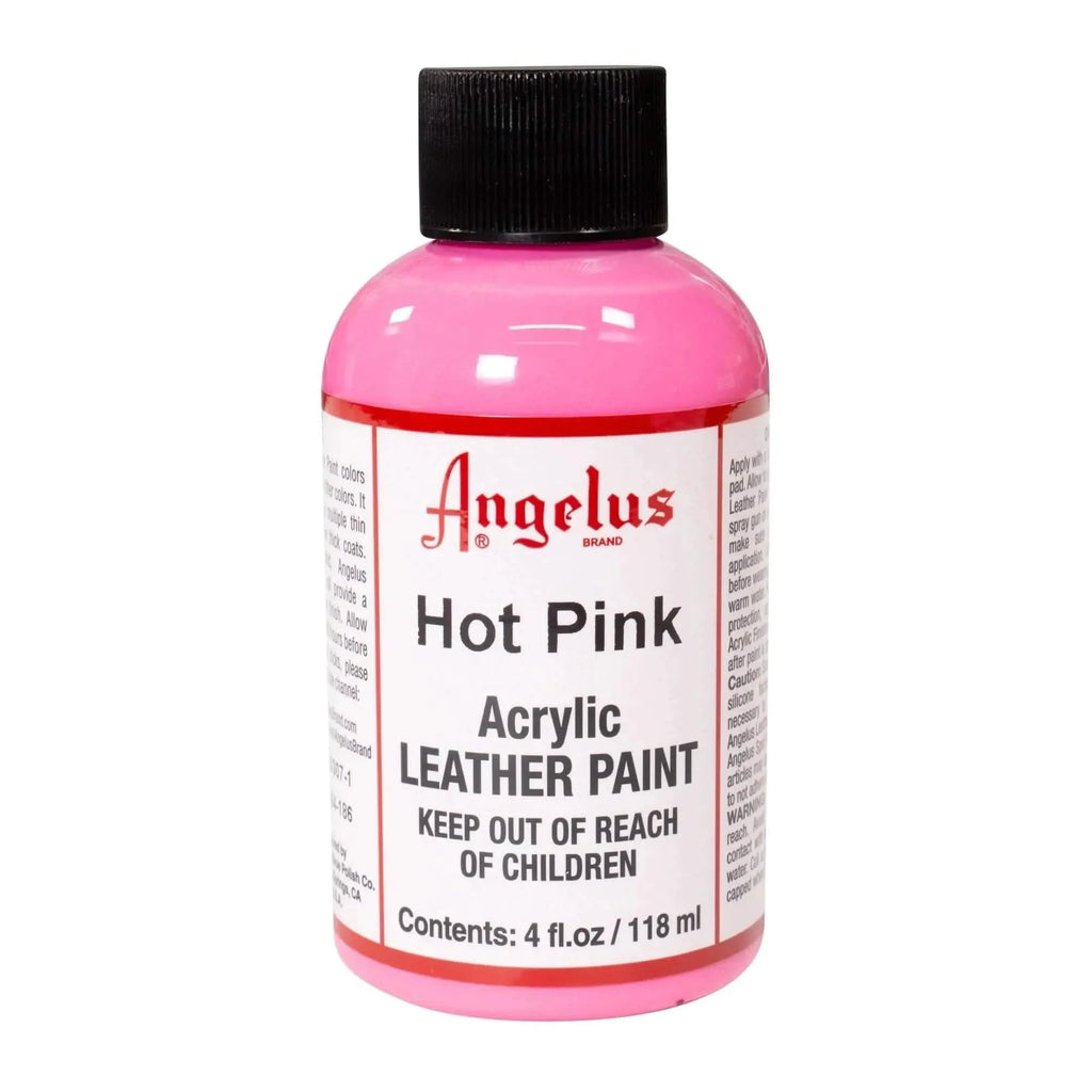 Pintura para Cuero Angelus - Hot Pink (4oz / 118ml)