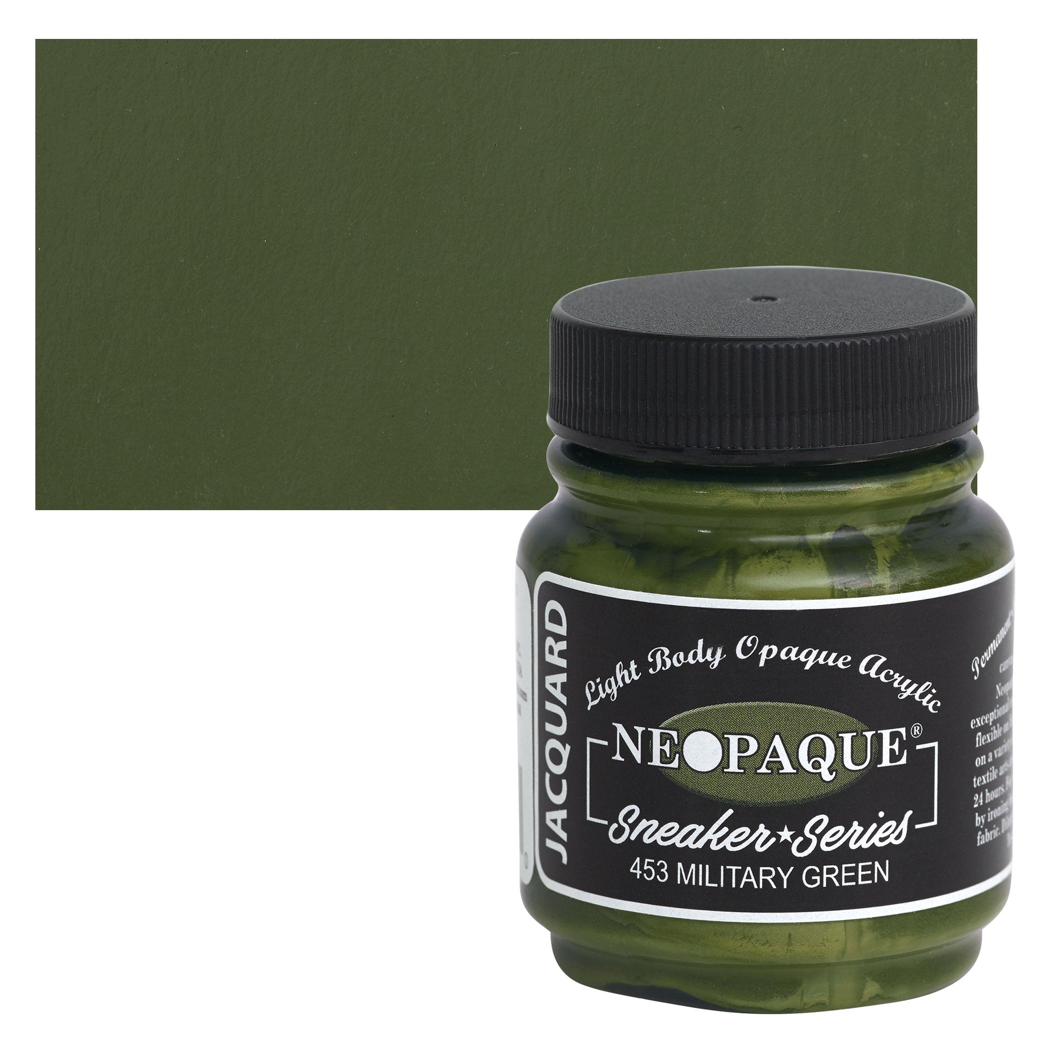 Pintura Jacquard Neopaque Sneaker Series - Military Green 453 (2.25oz)