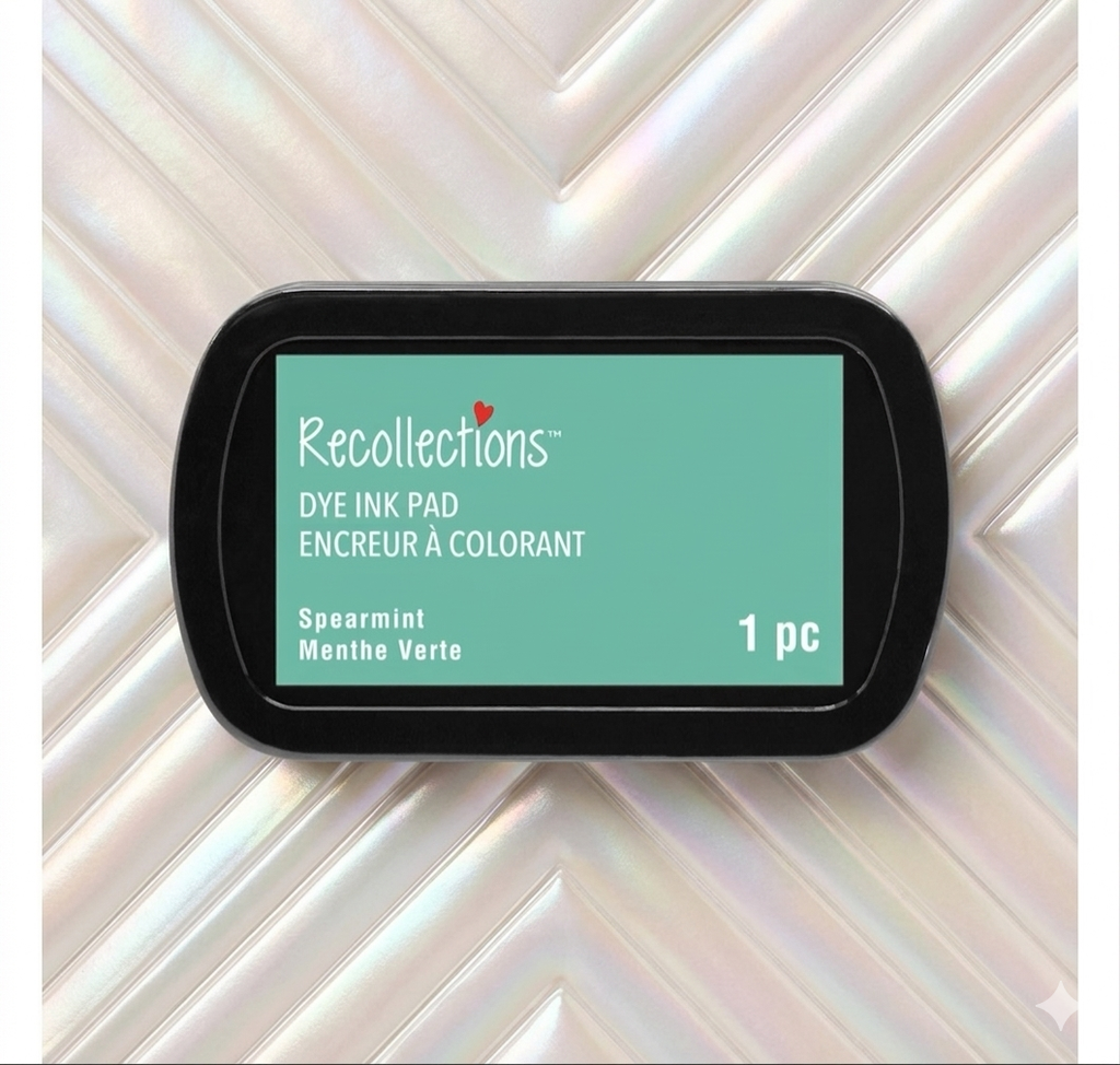 Almohadilla de Tinta (Dye Ink Pad) Recollections – Color Spearmint